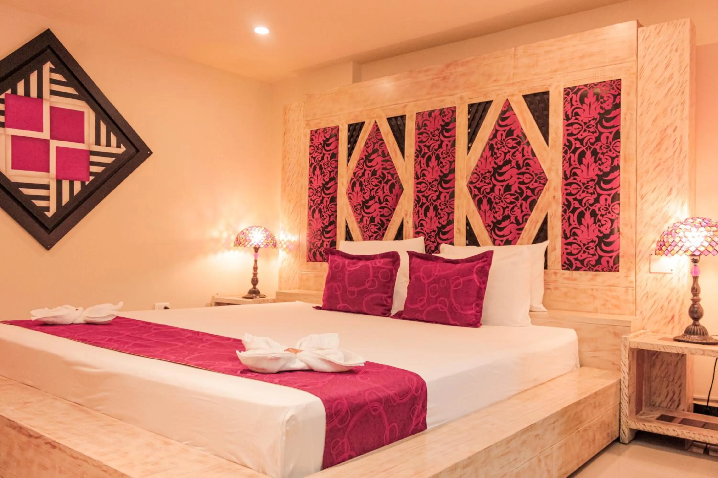 Bed in Hotel Plaza Garibaldi