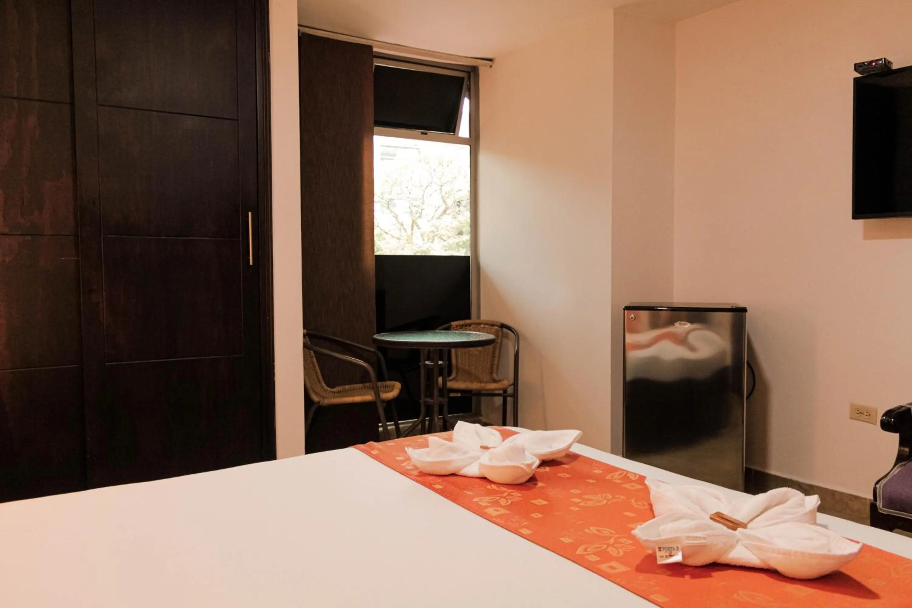 Bed in Hotel Plaza Garibaldi