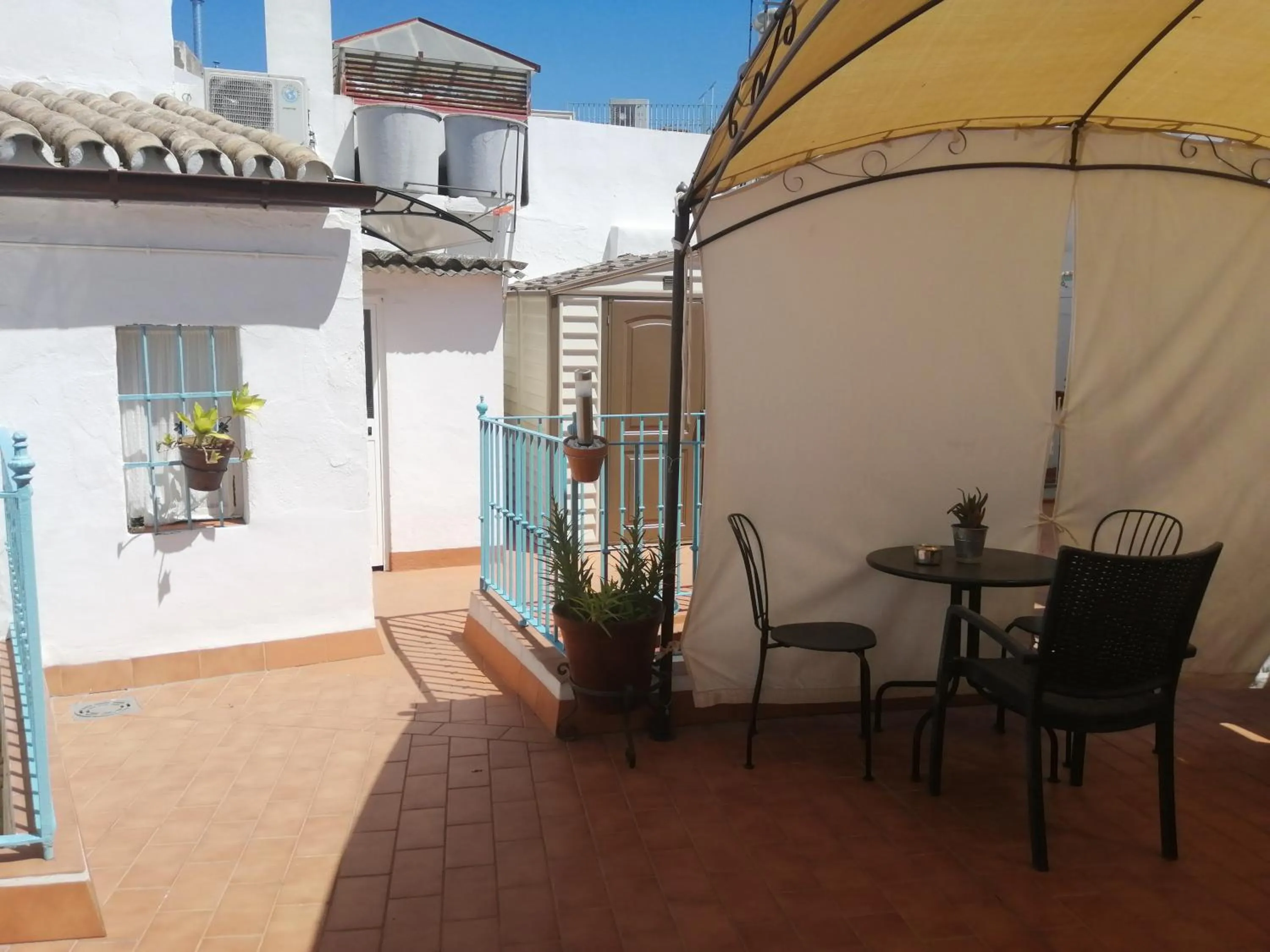 Balcony/Terrace in Pension Azahar