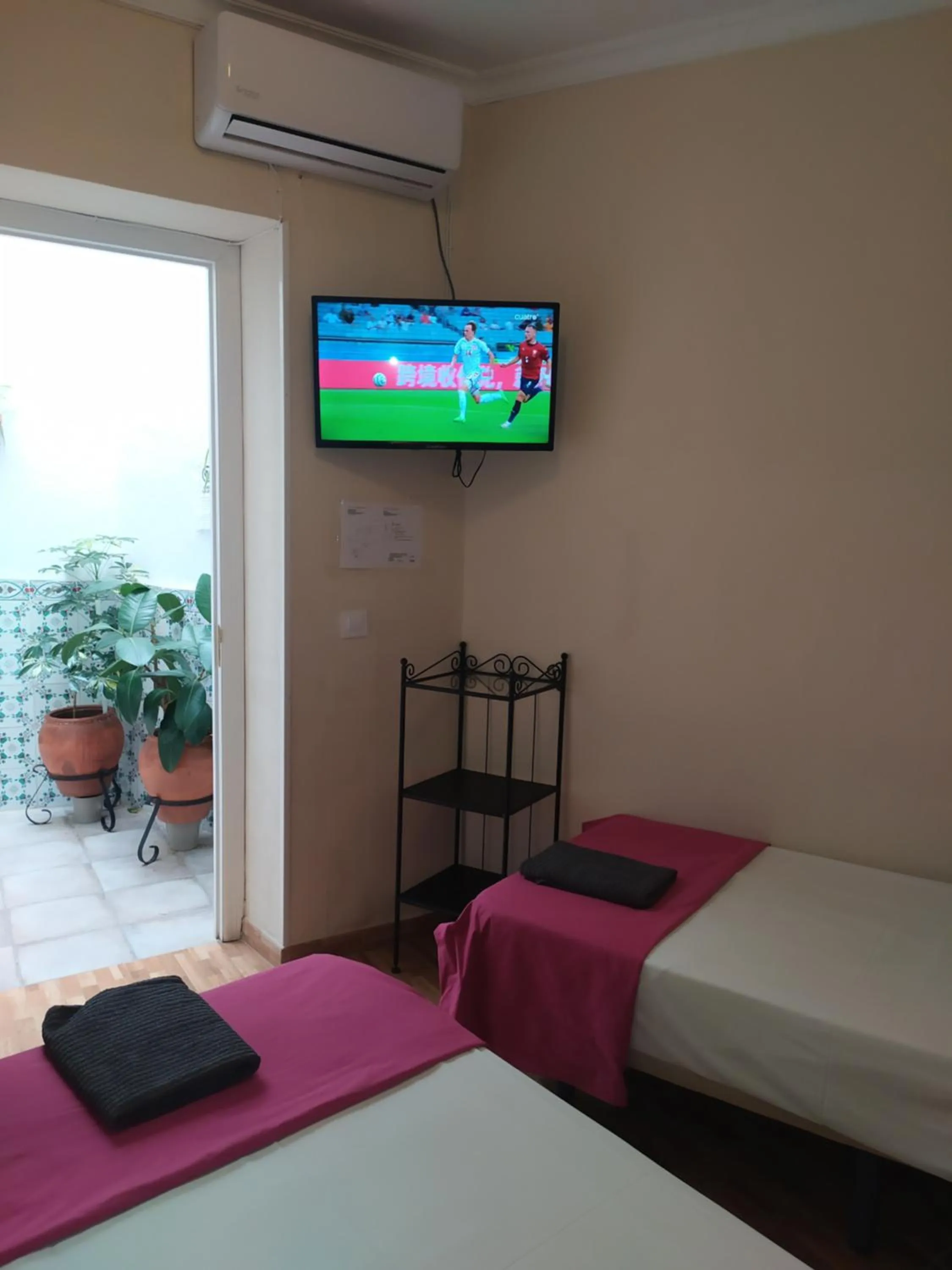 Bed in Pension Azahar