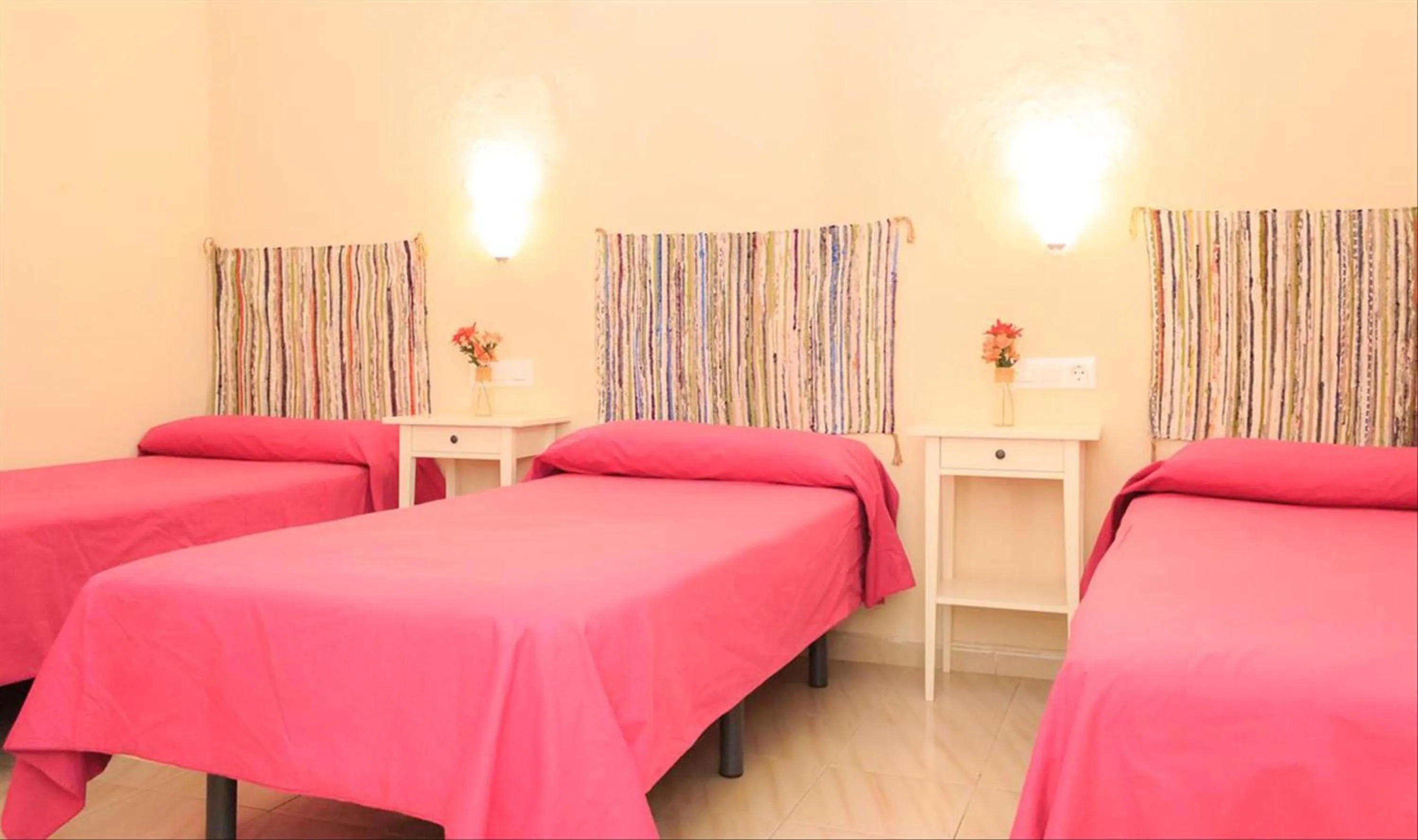 Bed in Pension Azahar