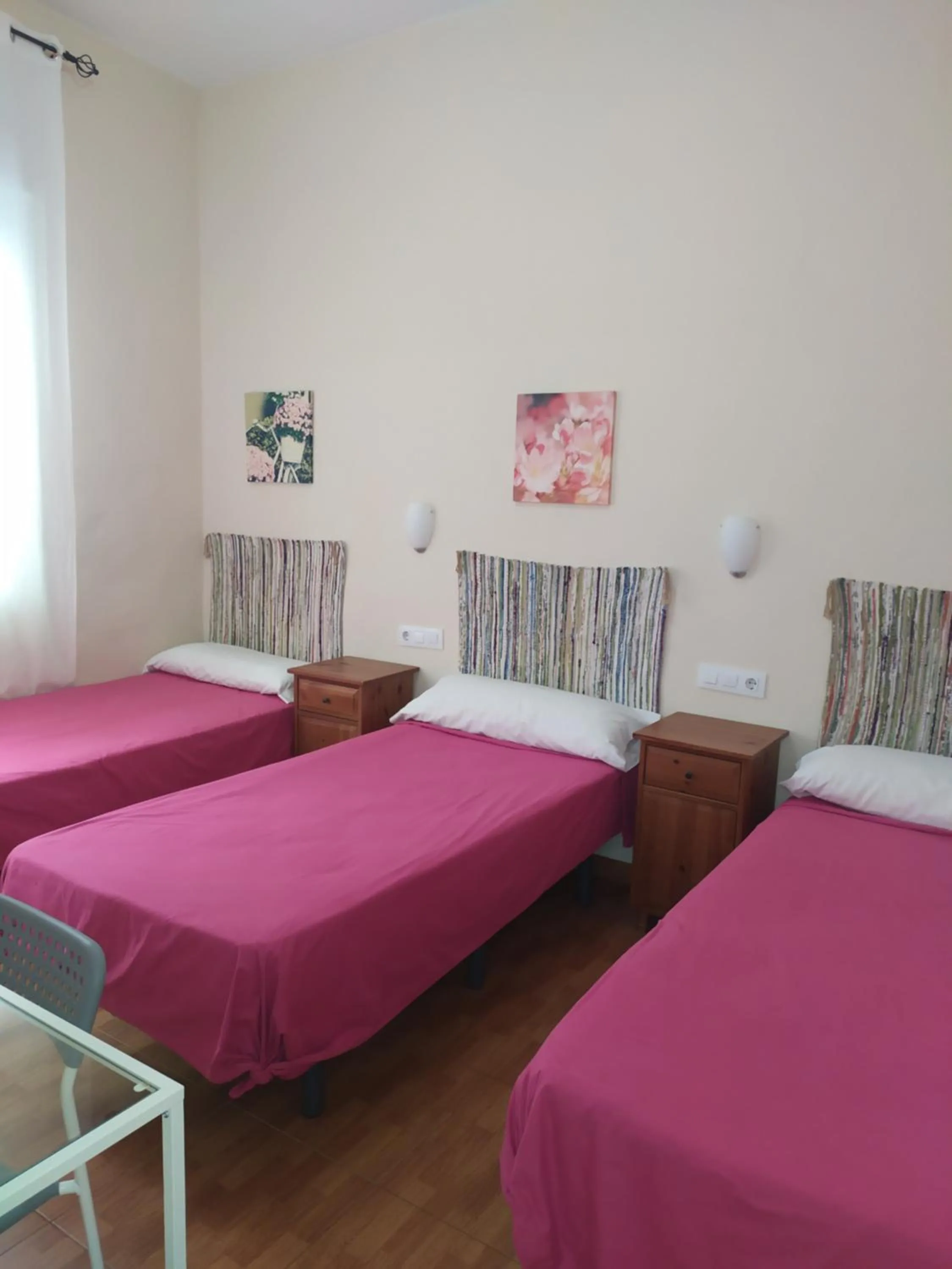 Bed in Pension Azahar