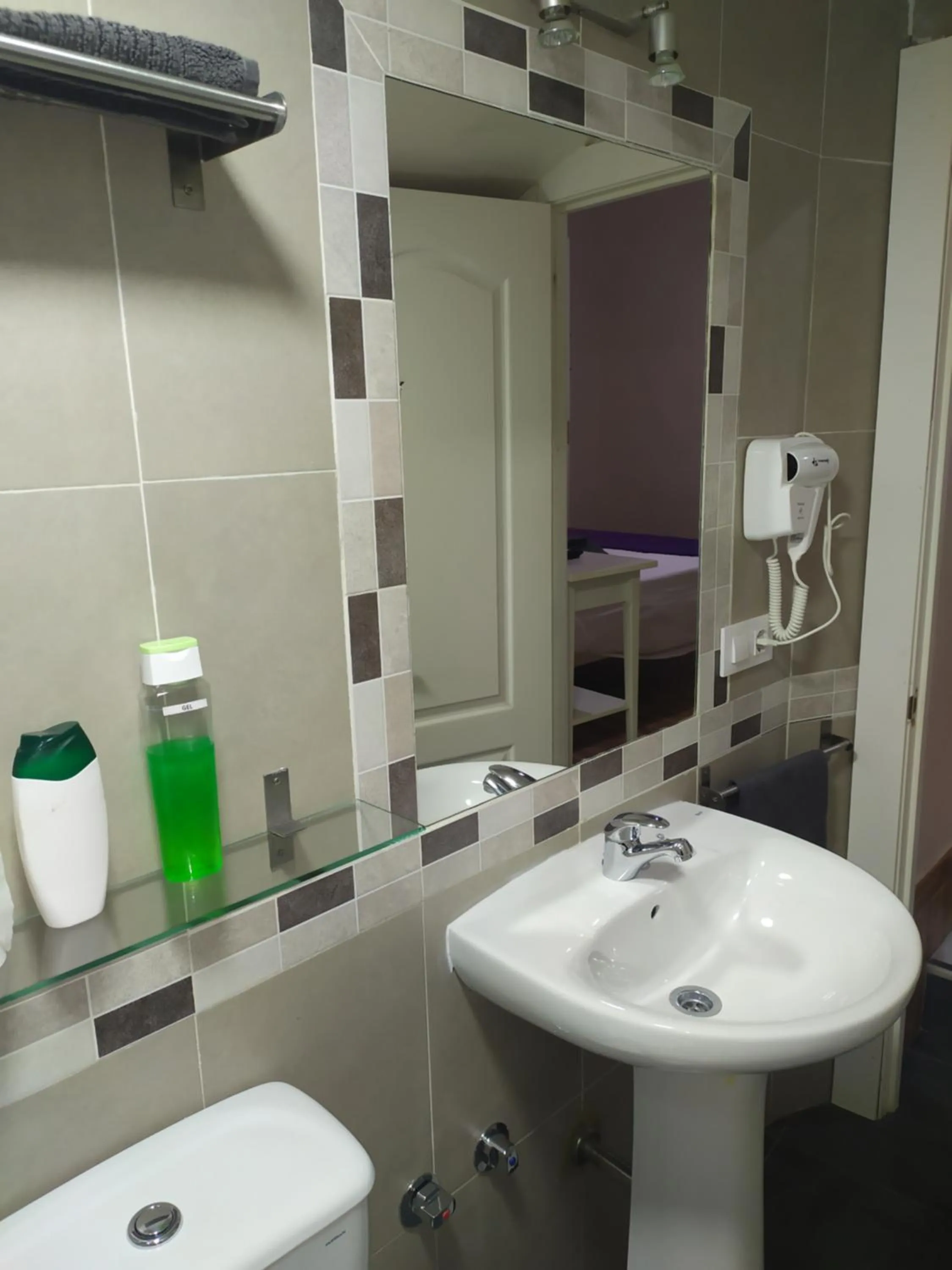 Bathroom in Pension Azahar