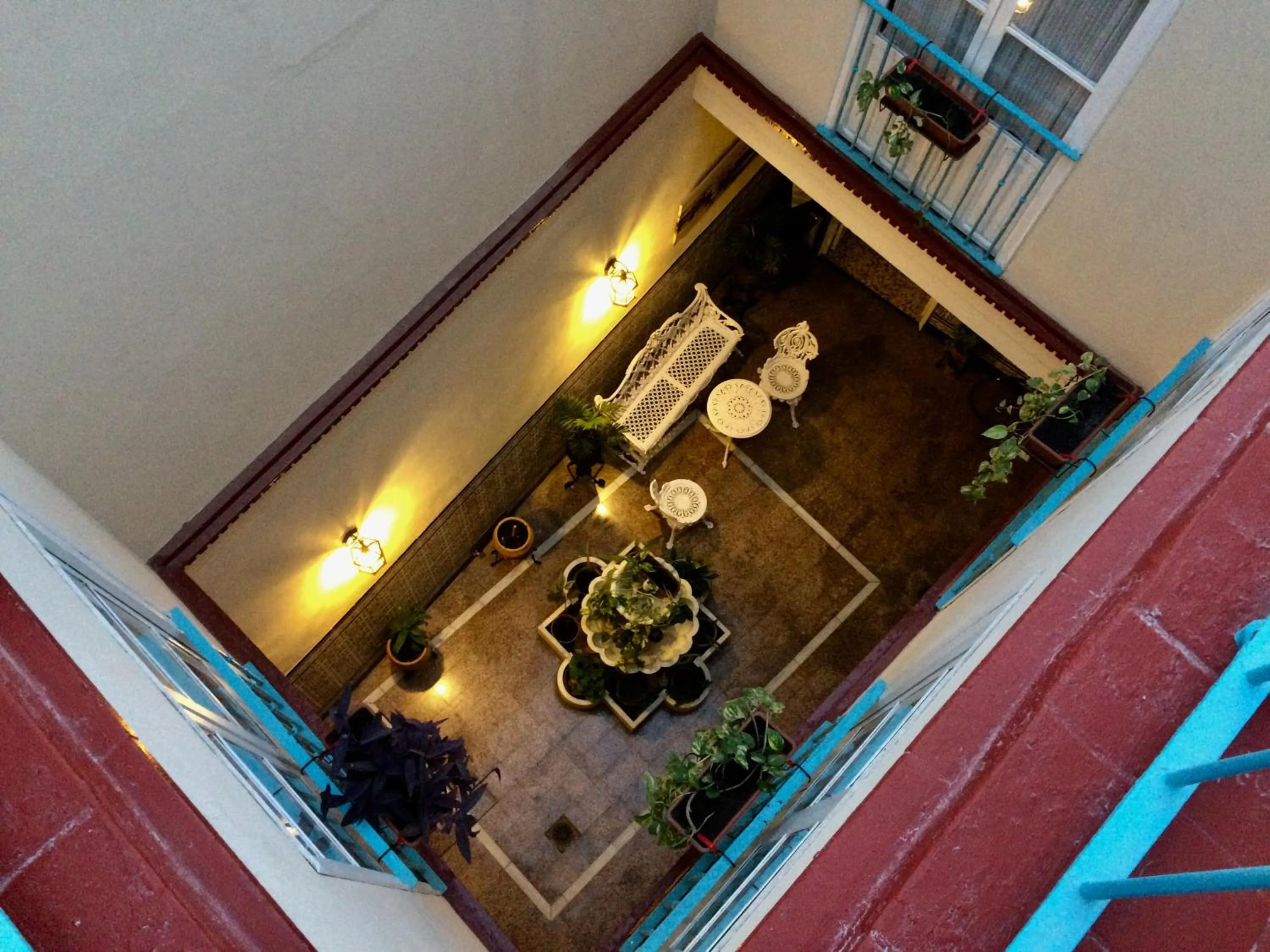 Patio in Pension Azahar