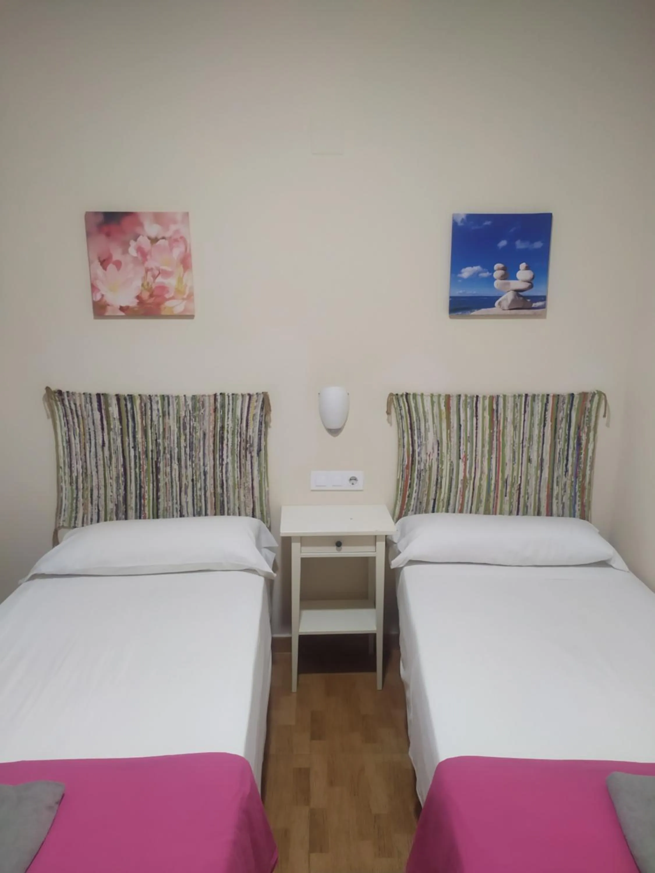 Bed in Pension Azahar