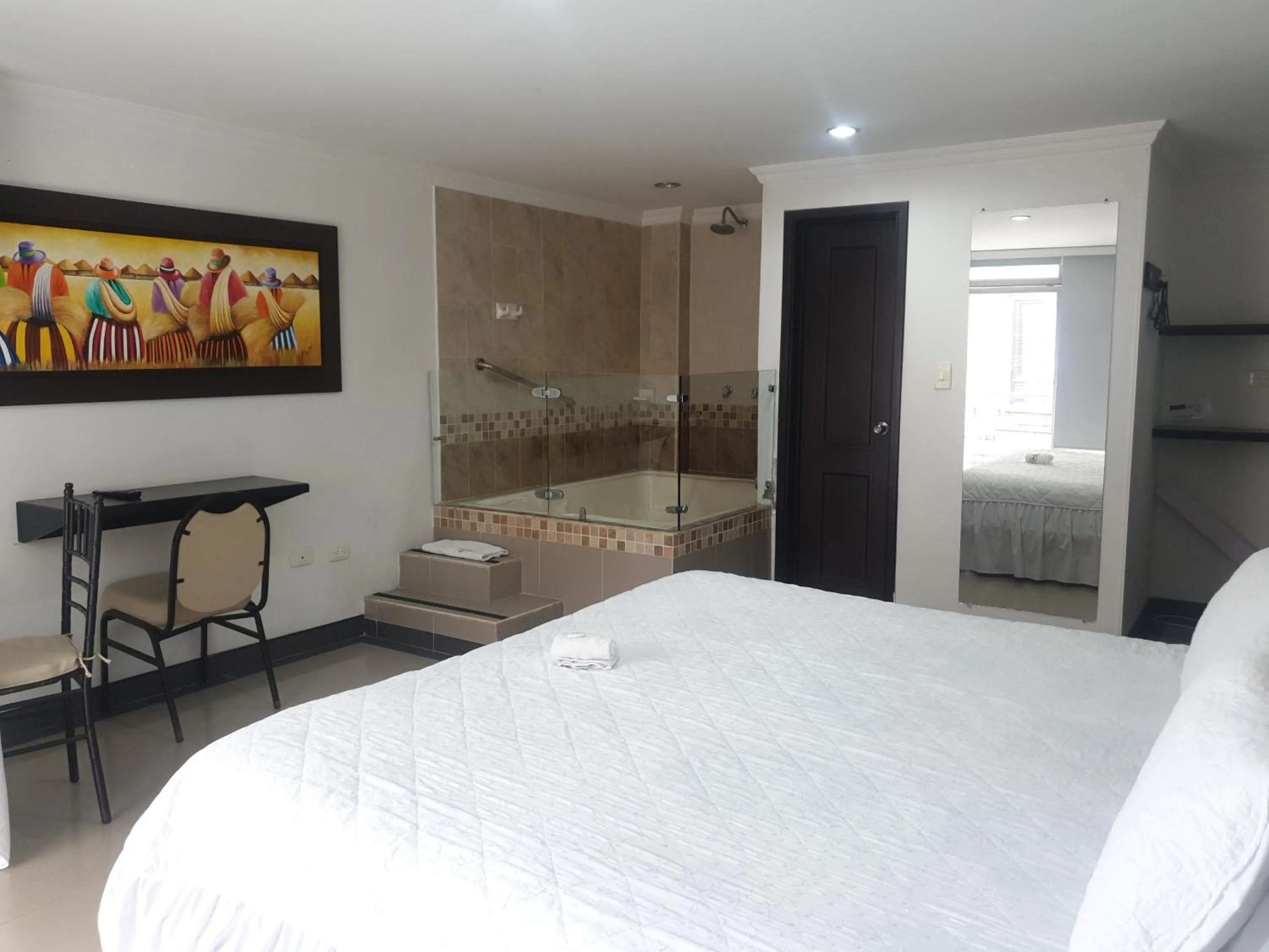 Photo of the whole room, Bed in Hotel Andinos Plaza Pitalito