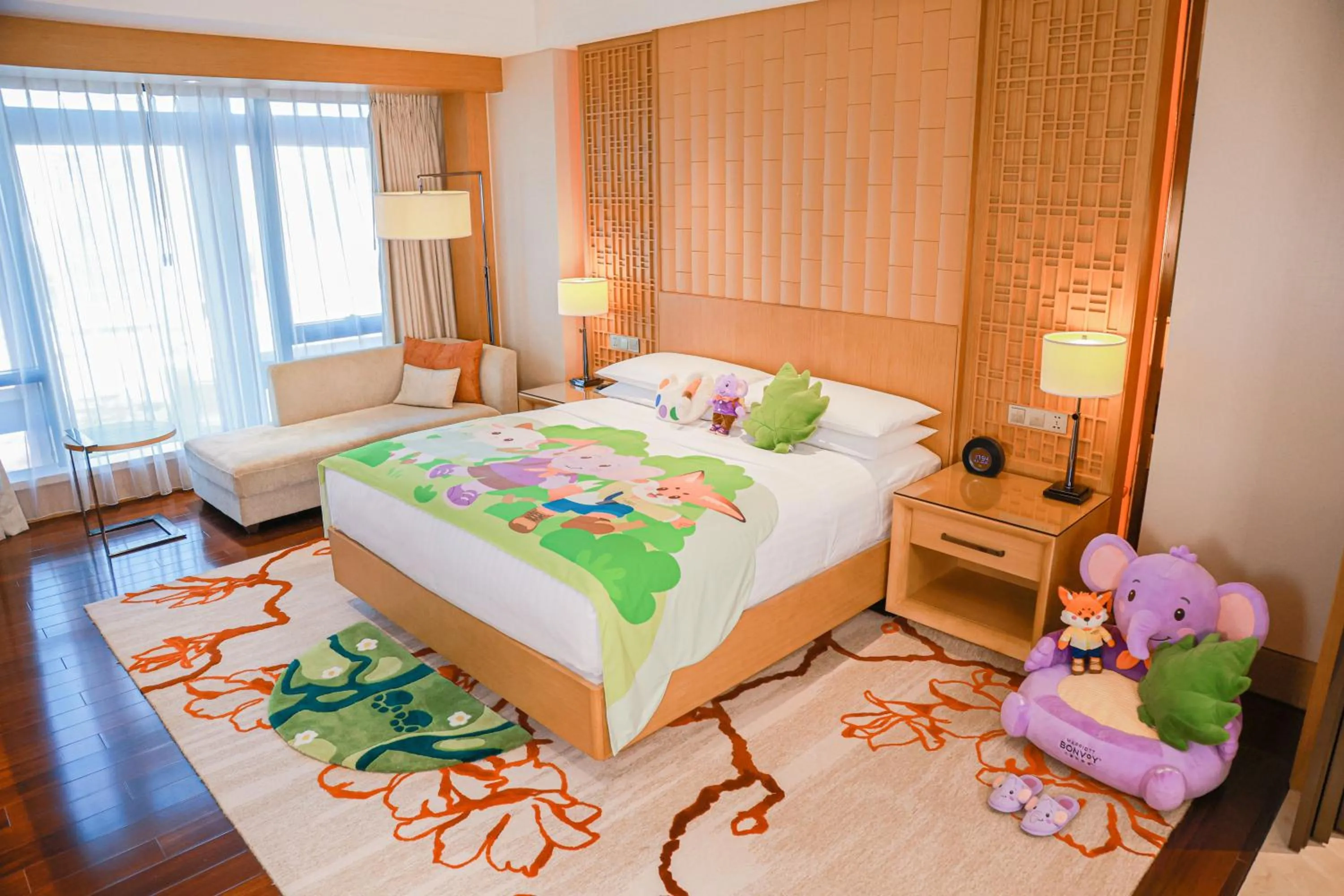 Bedroom, Bed in Zhuhai Marriott Hotel