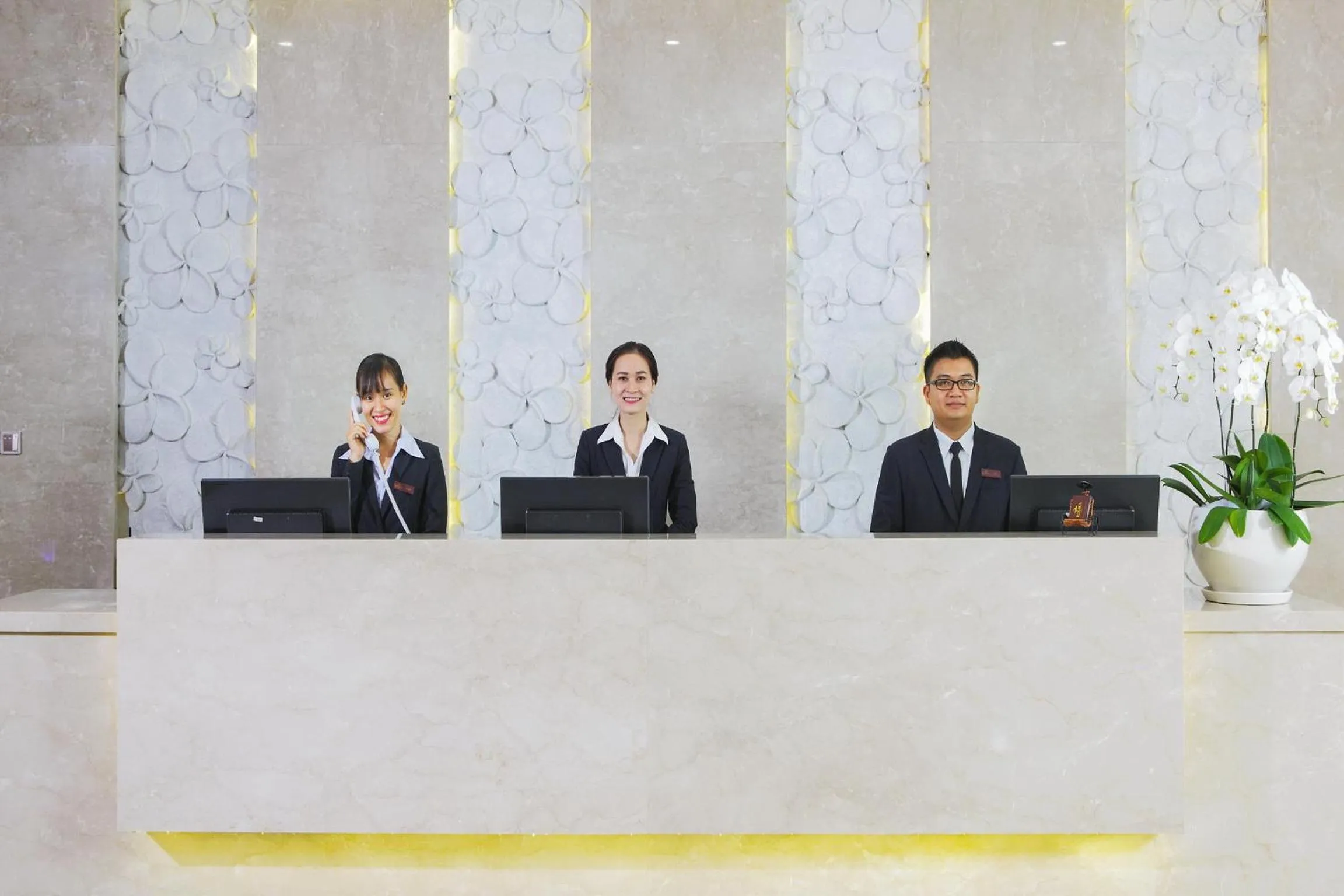 Staff in Rosaka Nha Trang Hotel