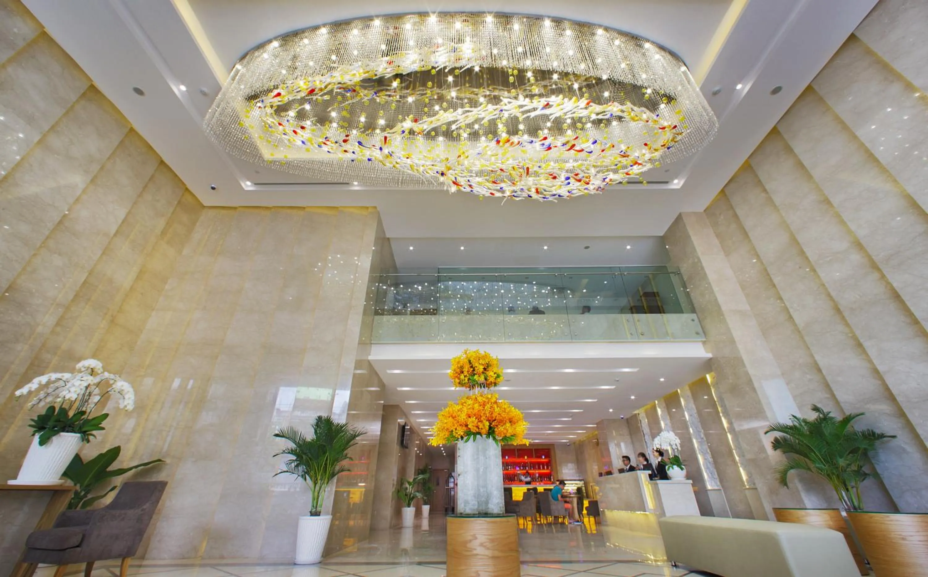 Lobby or reception in Rosaka Nha Trang Hotel