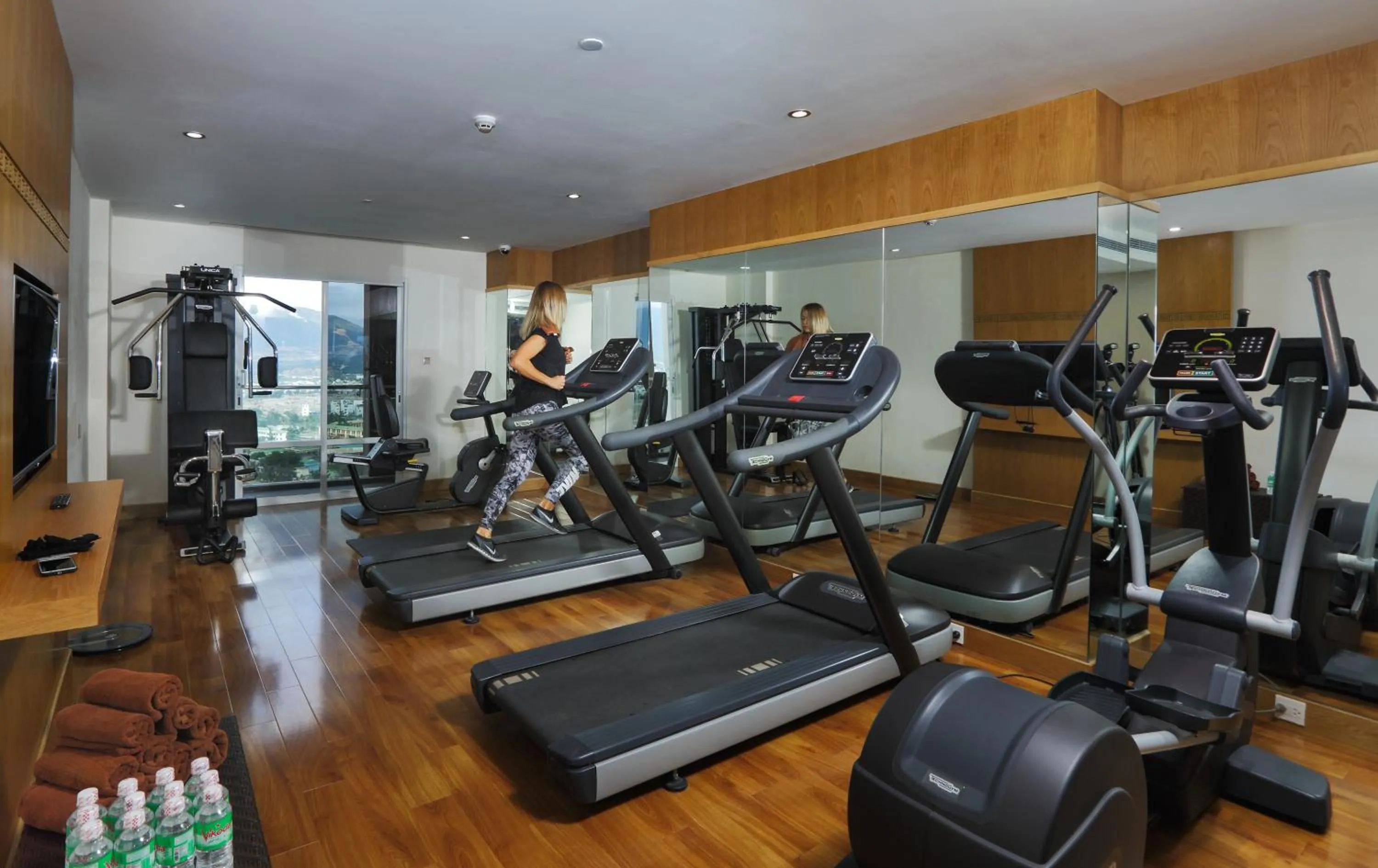 Fitness centre/facilities in Rosaka Nha Trang Hotel