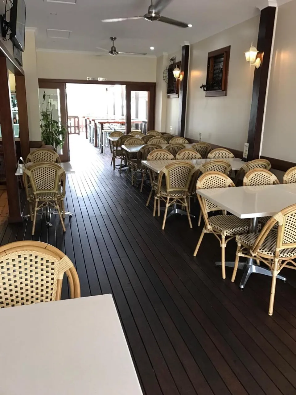 Restaurant/places to eat in Exchange Hotel Toogoolawah