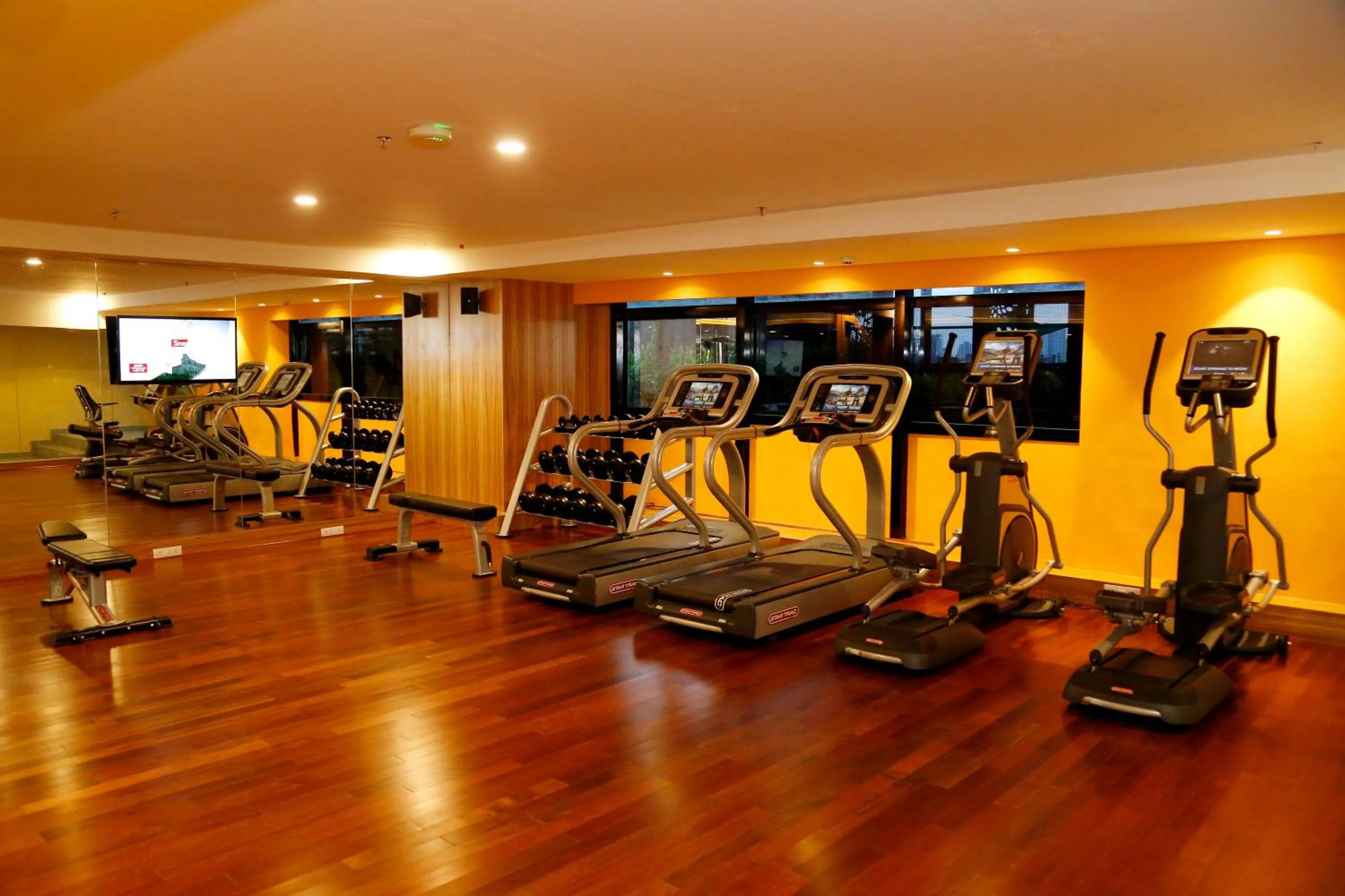 Fitness centre/facilities in The Raviz Calicut
