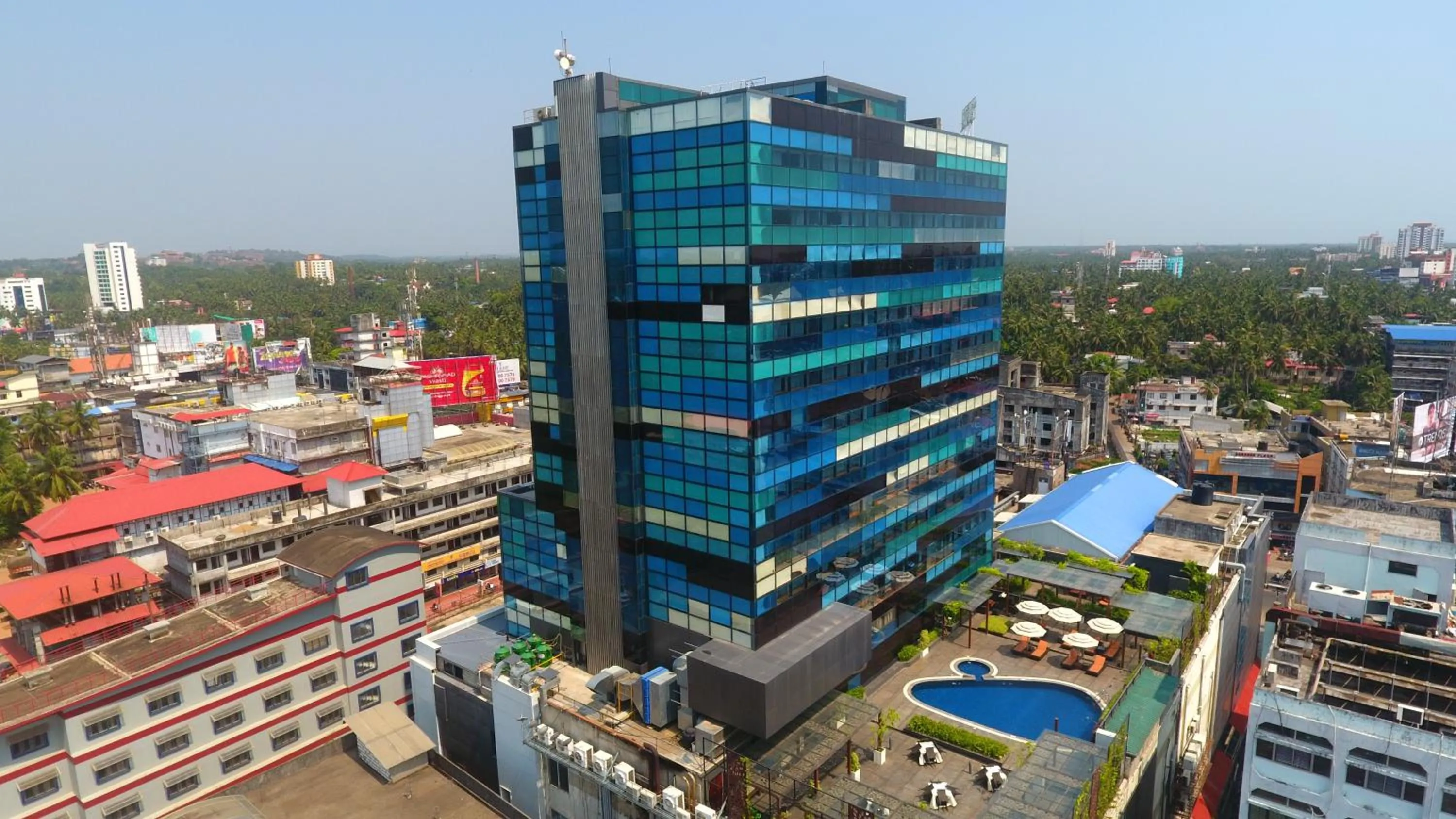 Property building in The Raviz Calicut