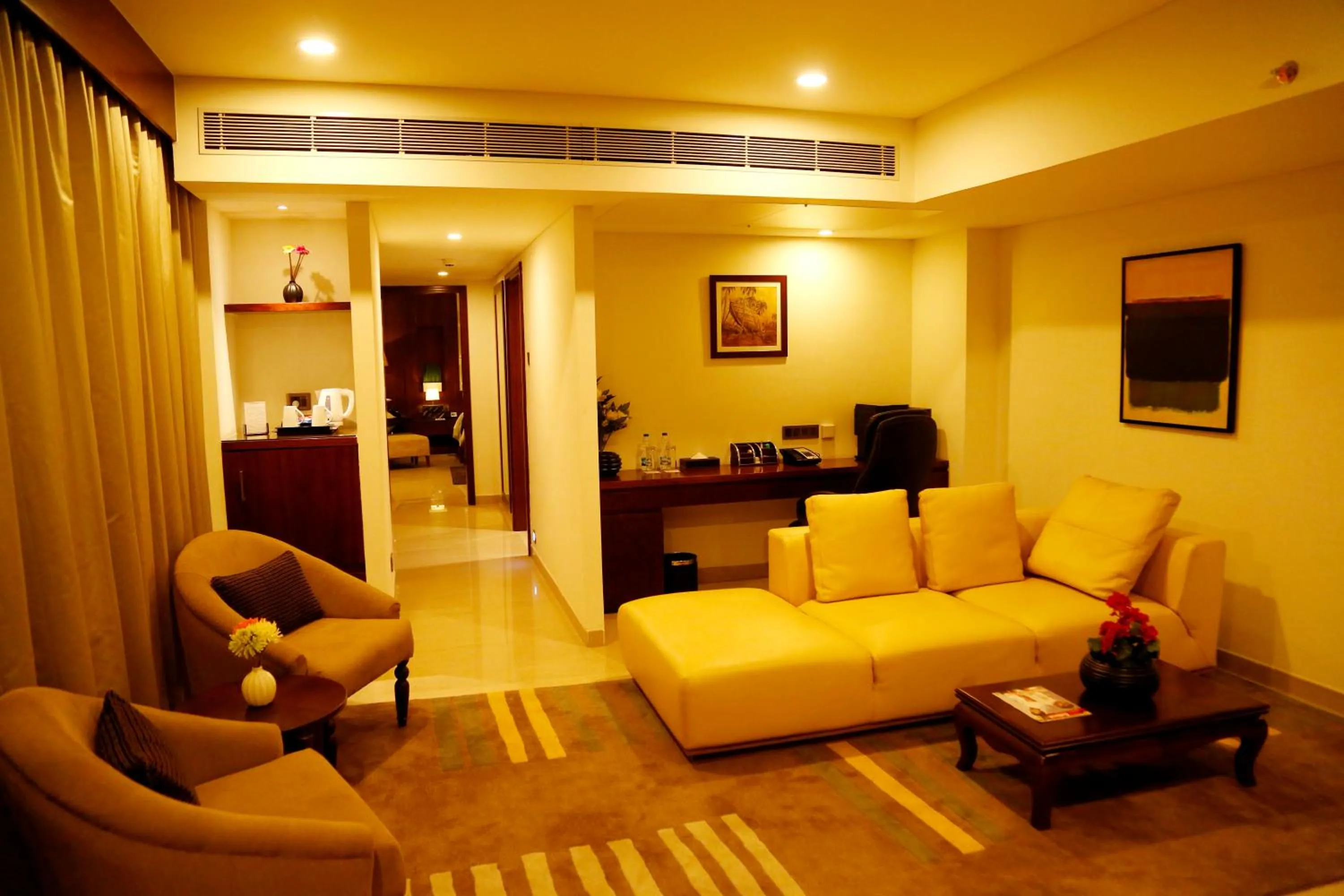 Living room in The Raviz Calicut