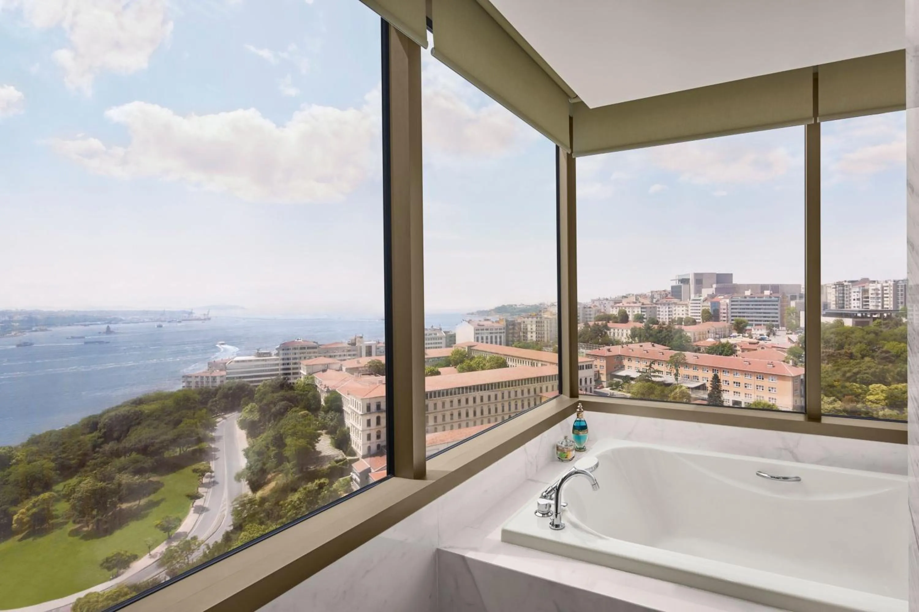 Bathroom in The Ritz-Carlton, Istanbul at the Bosphorus