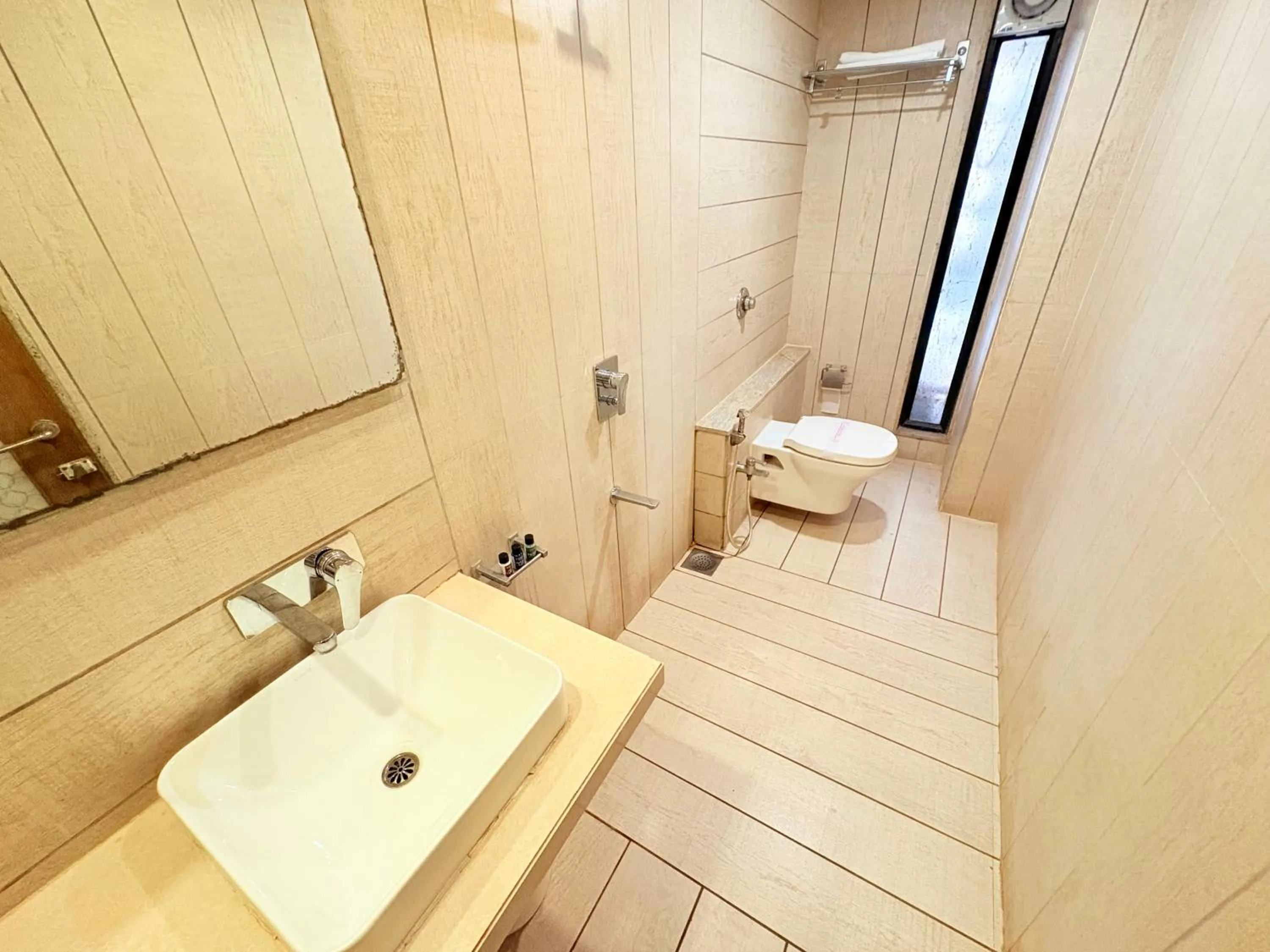 Toilet in Scenaria Hotel - Navrangpura, Ahmedabad