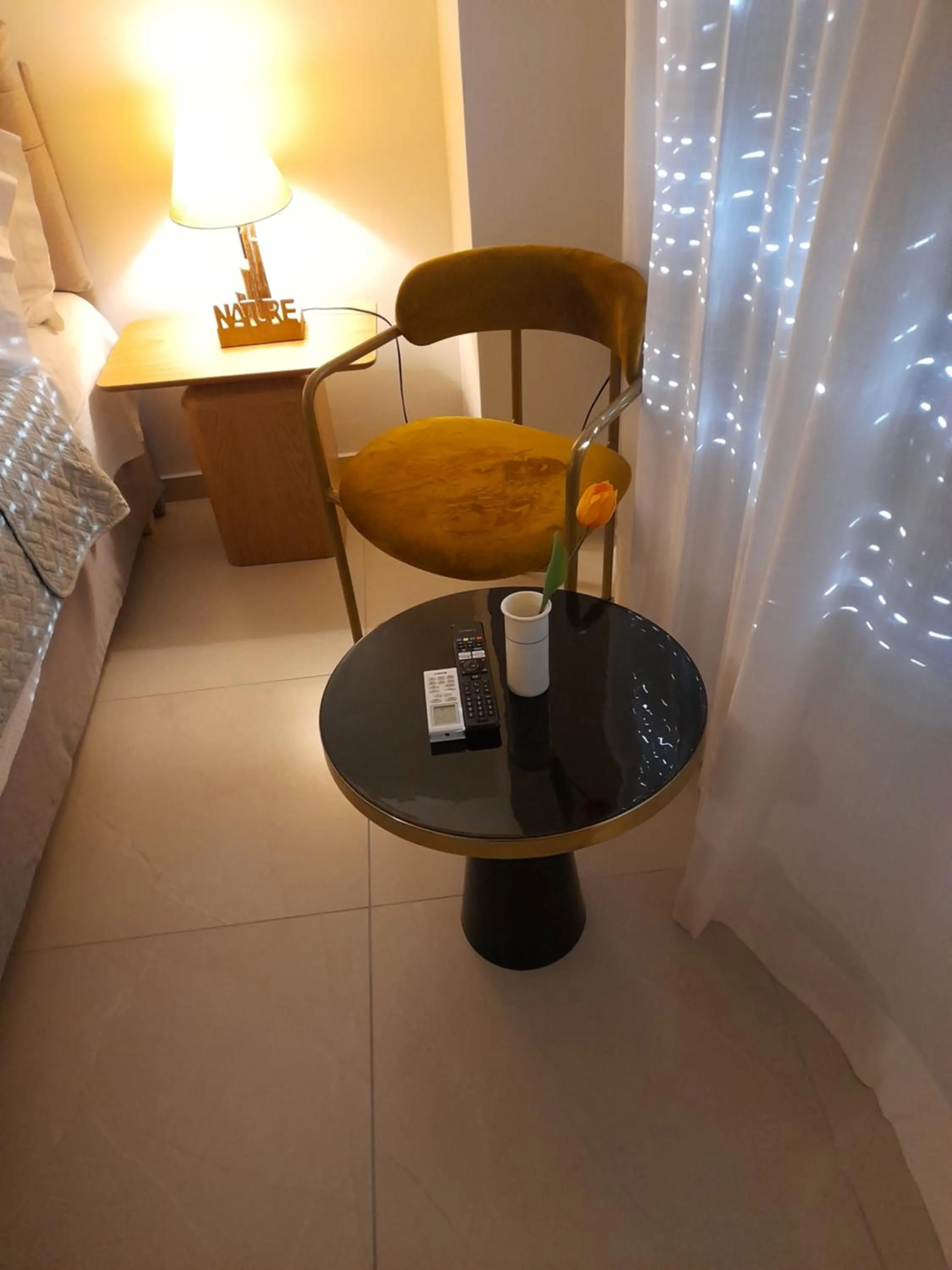 Living room, Bed in Cabo Verde