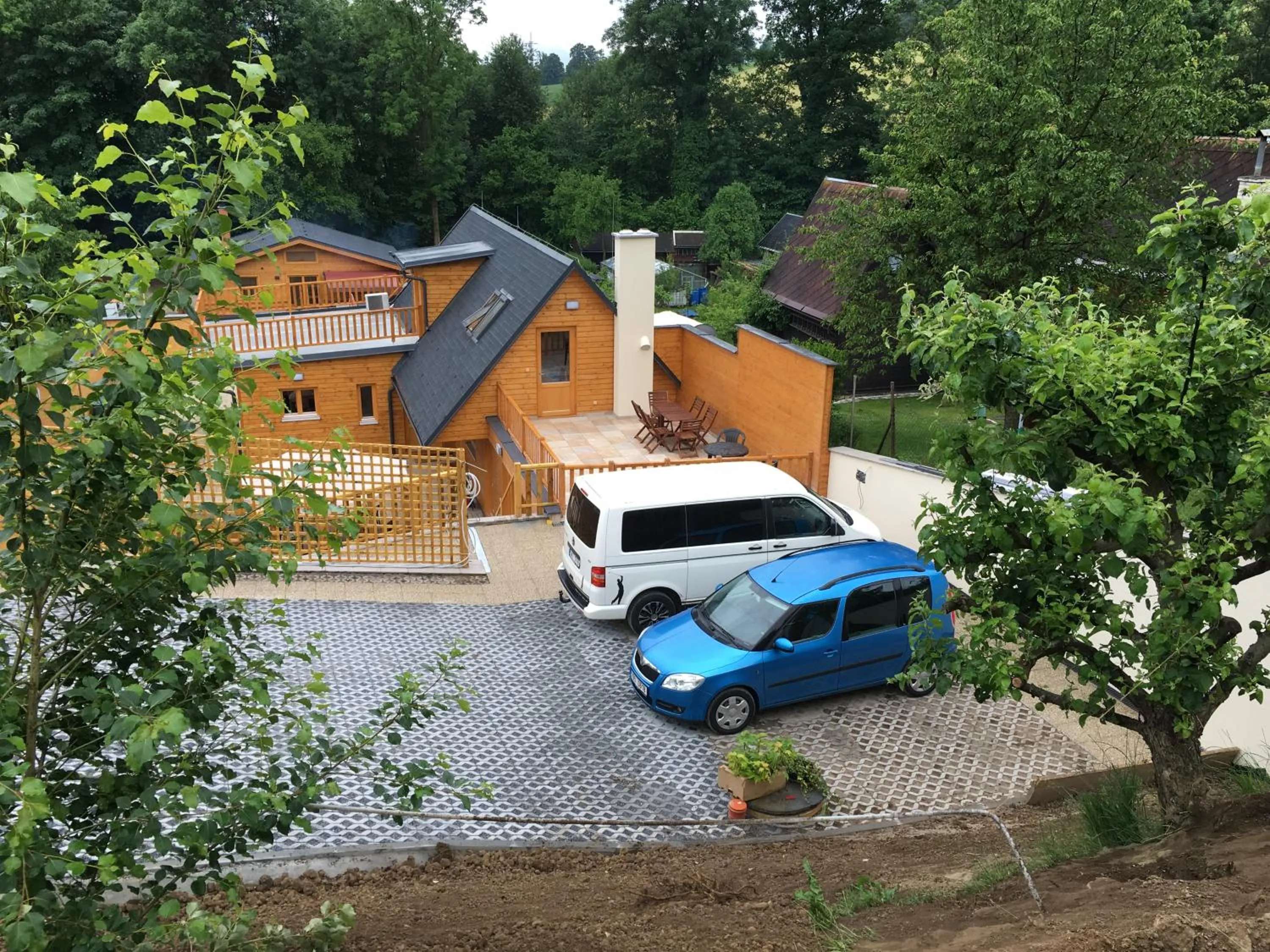 Chaty pod Sokolím Hřbetem