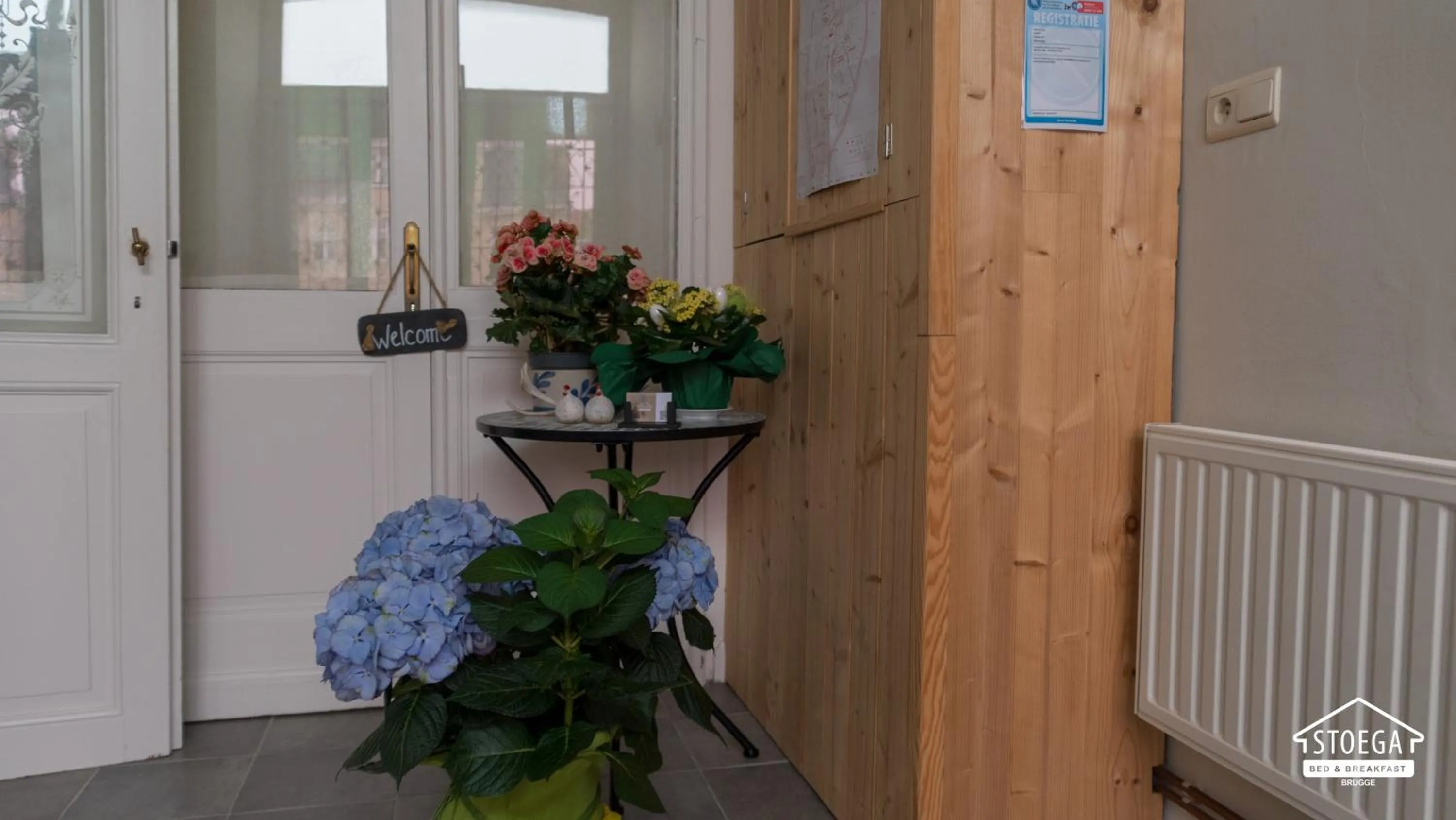 Facade/entrance in B&B Stoega