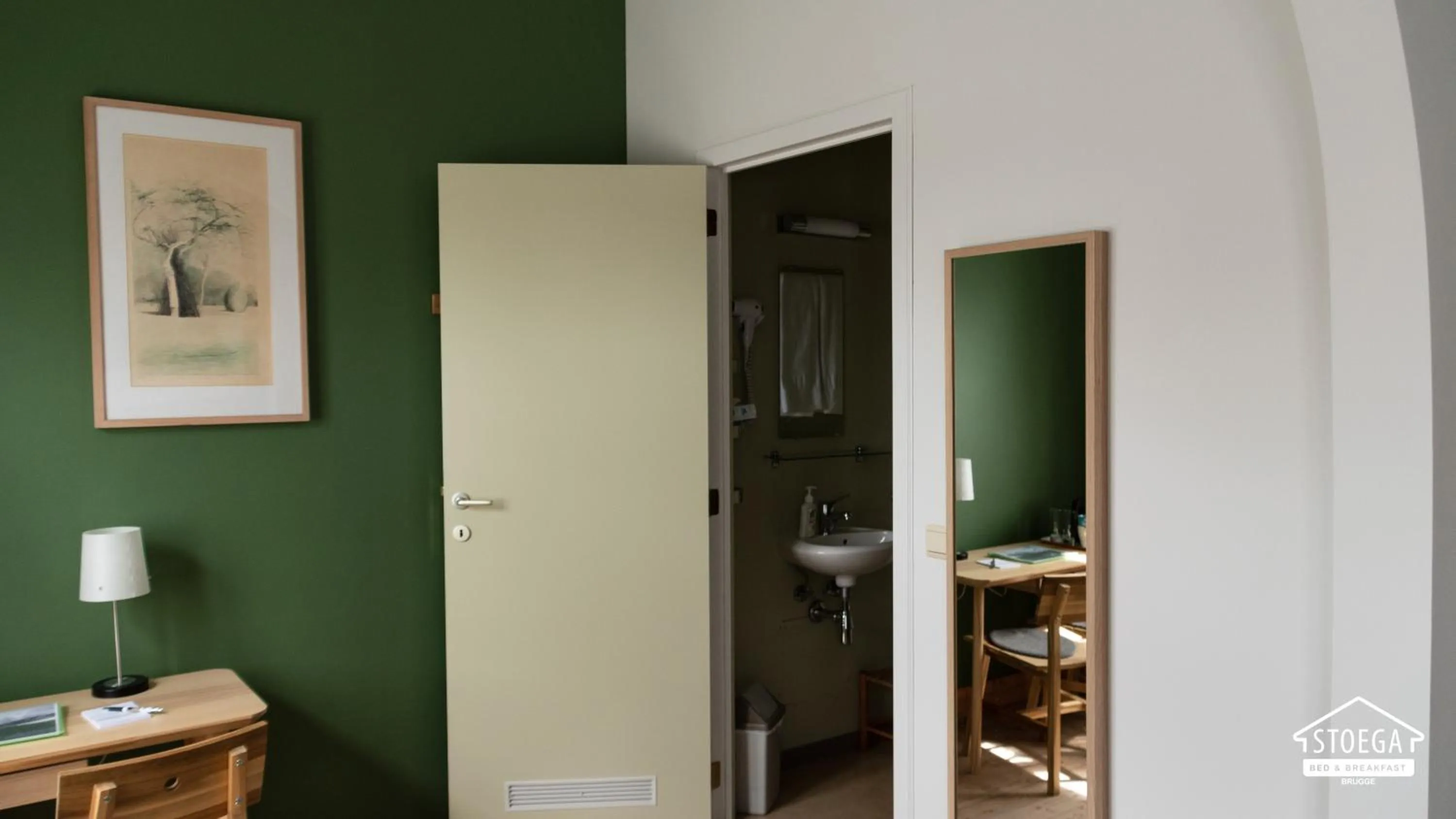 Bathroom in B&B Stoega