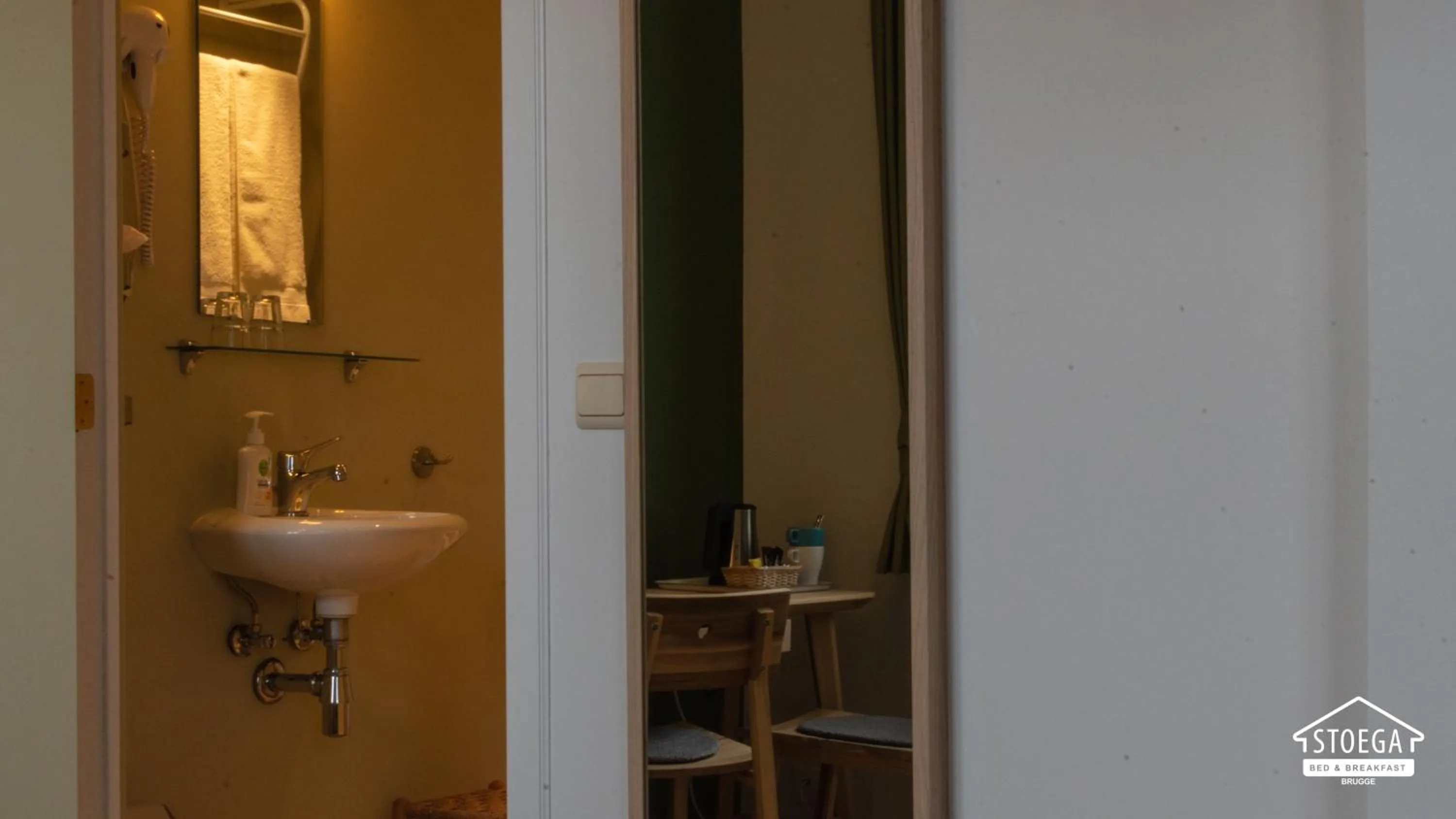 Bathroom in B&B Stoega