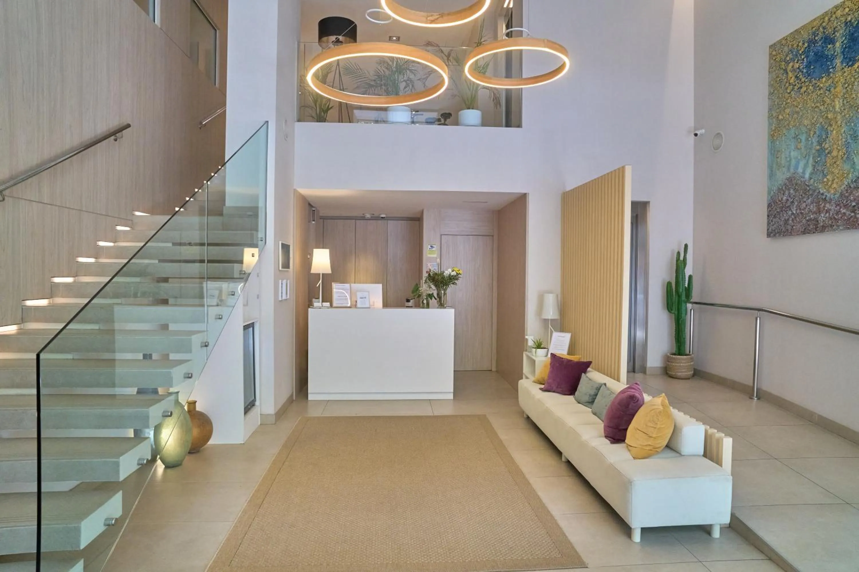 Lobby or reception in Hotel Omnium