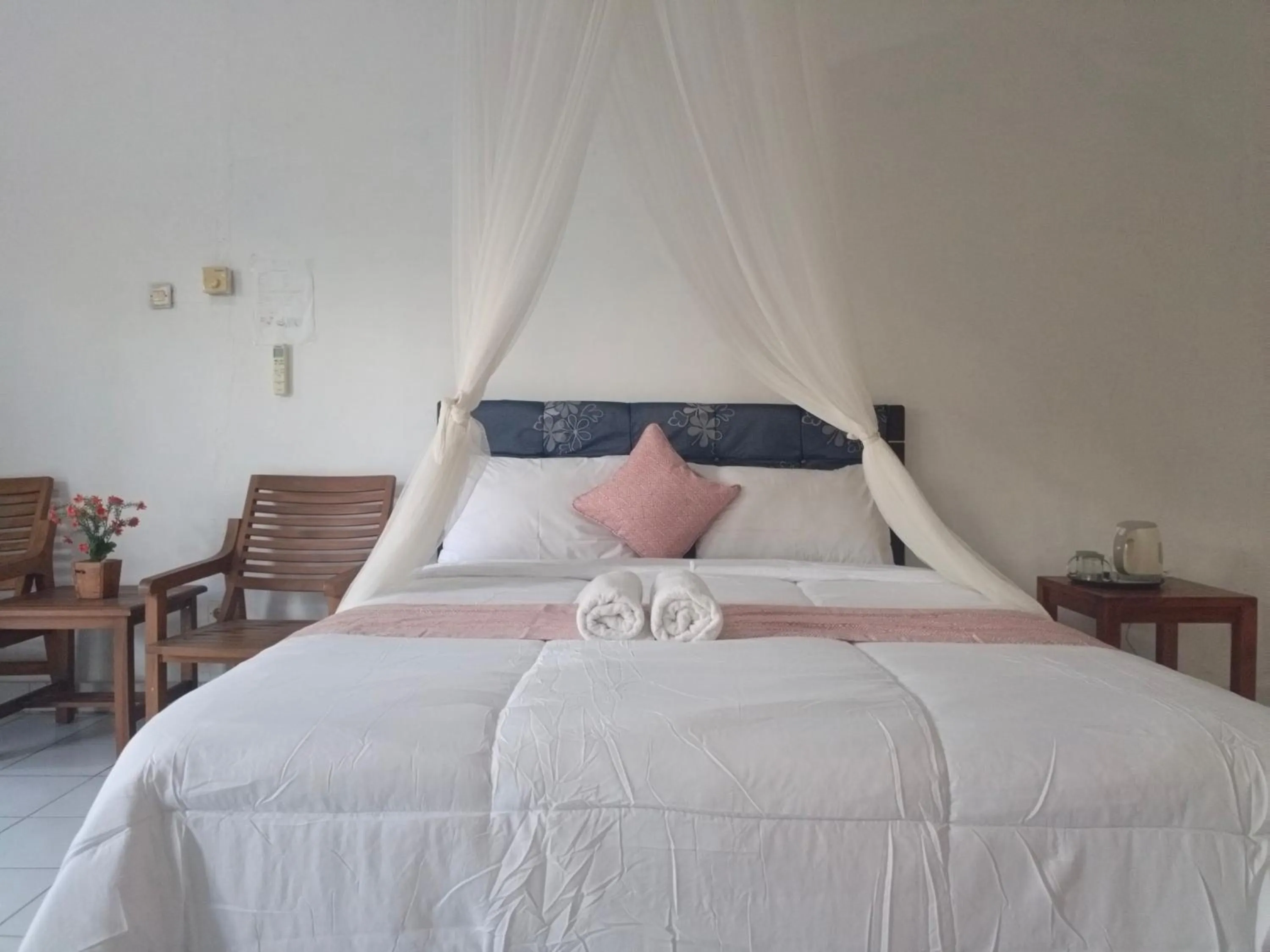 Bed in Kusuma Abiakta Sea Side Lembongan