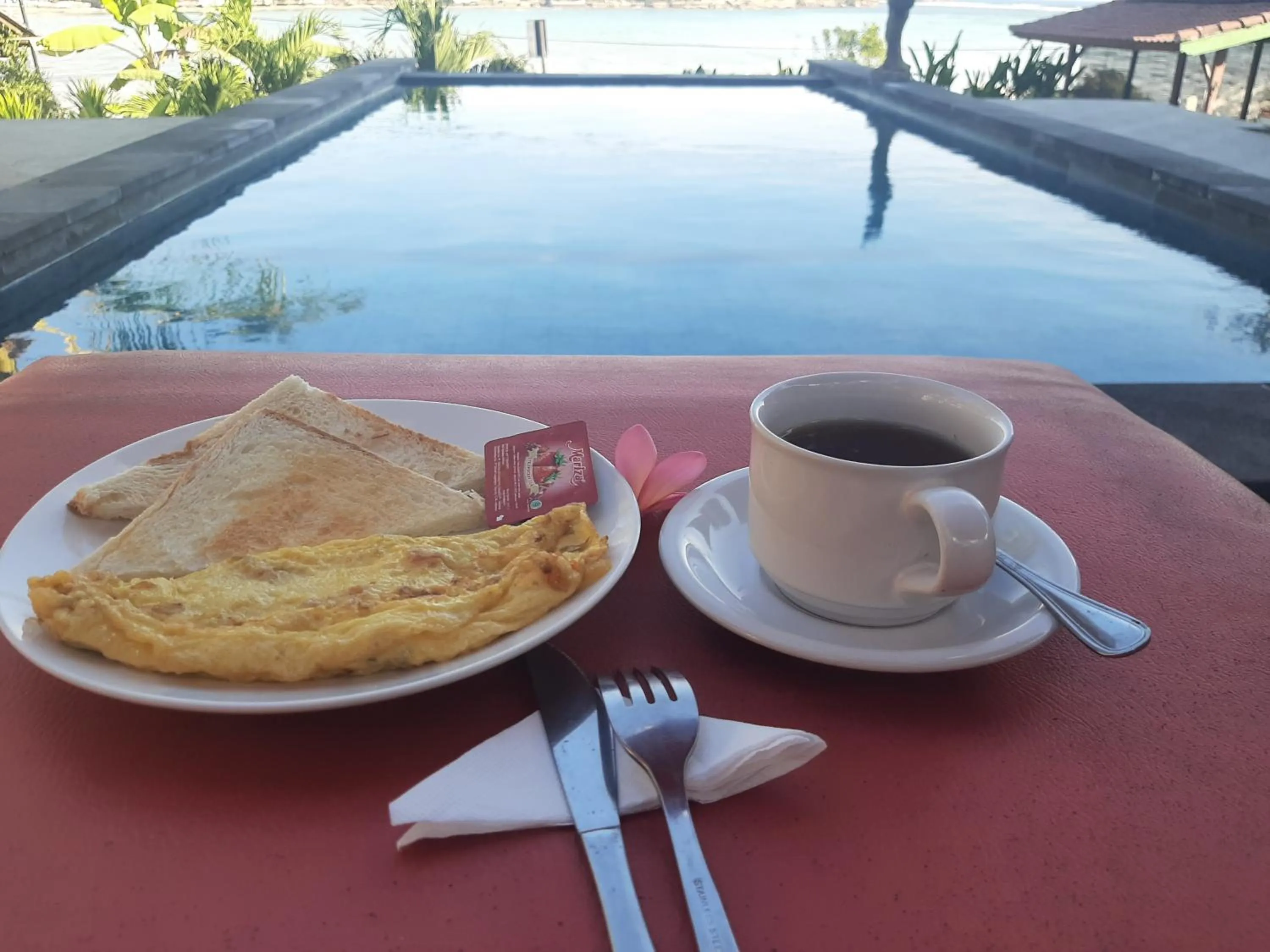 Breakfast in Kusuma Abiakta Sea Side Lembongan