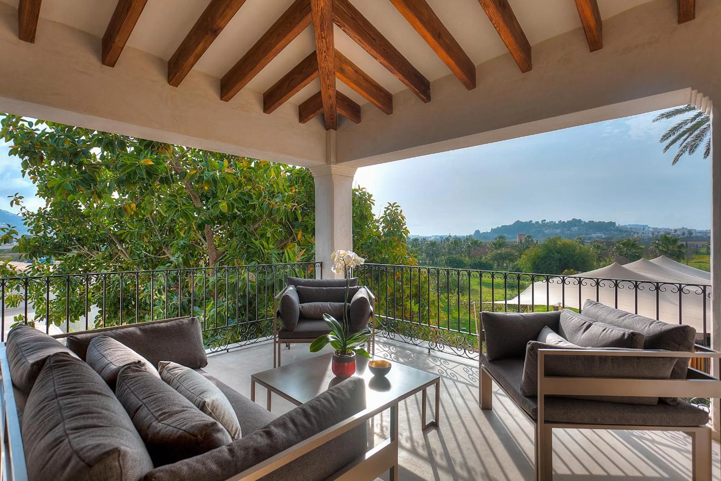 Balcony/Terrace in Hotel Rural Xereca