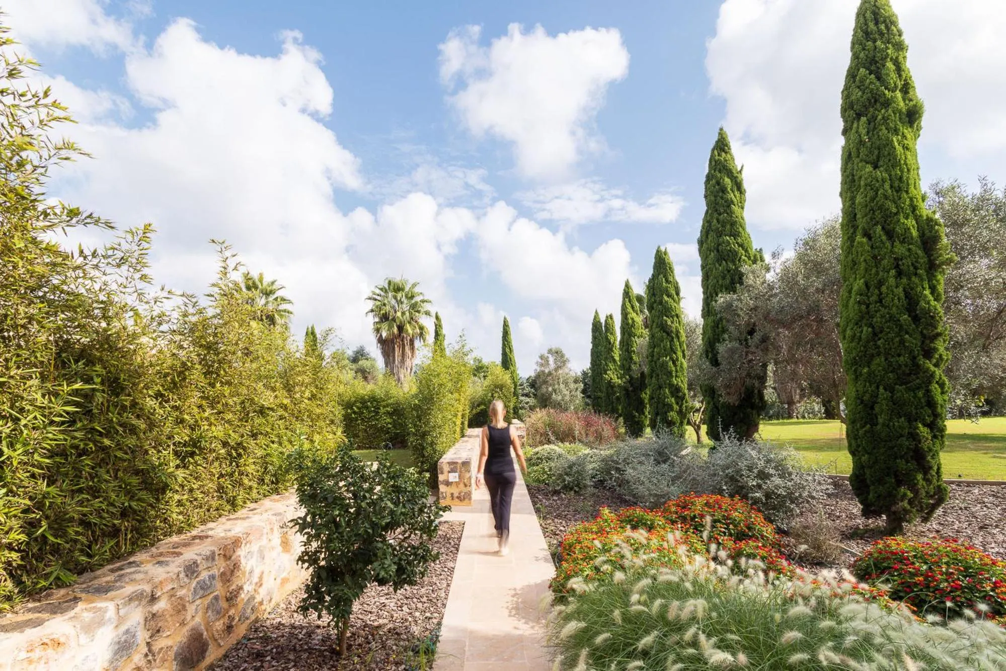Garden in Hotel Rural Xereca