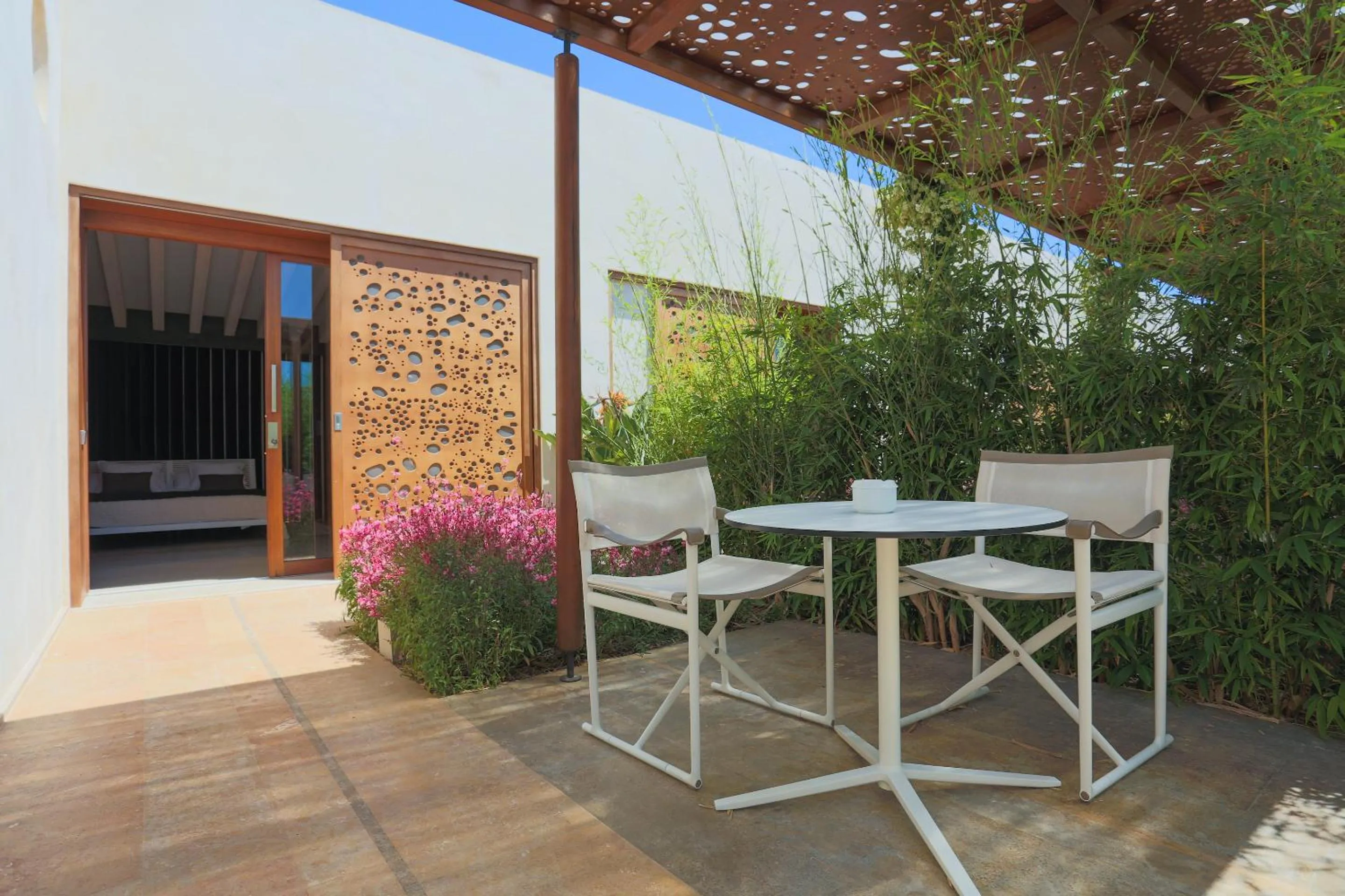 Patio in Hotel Rural Xereca