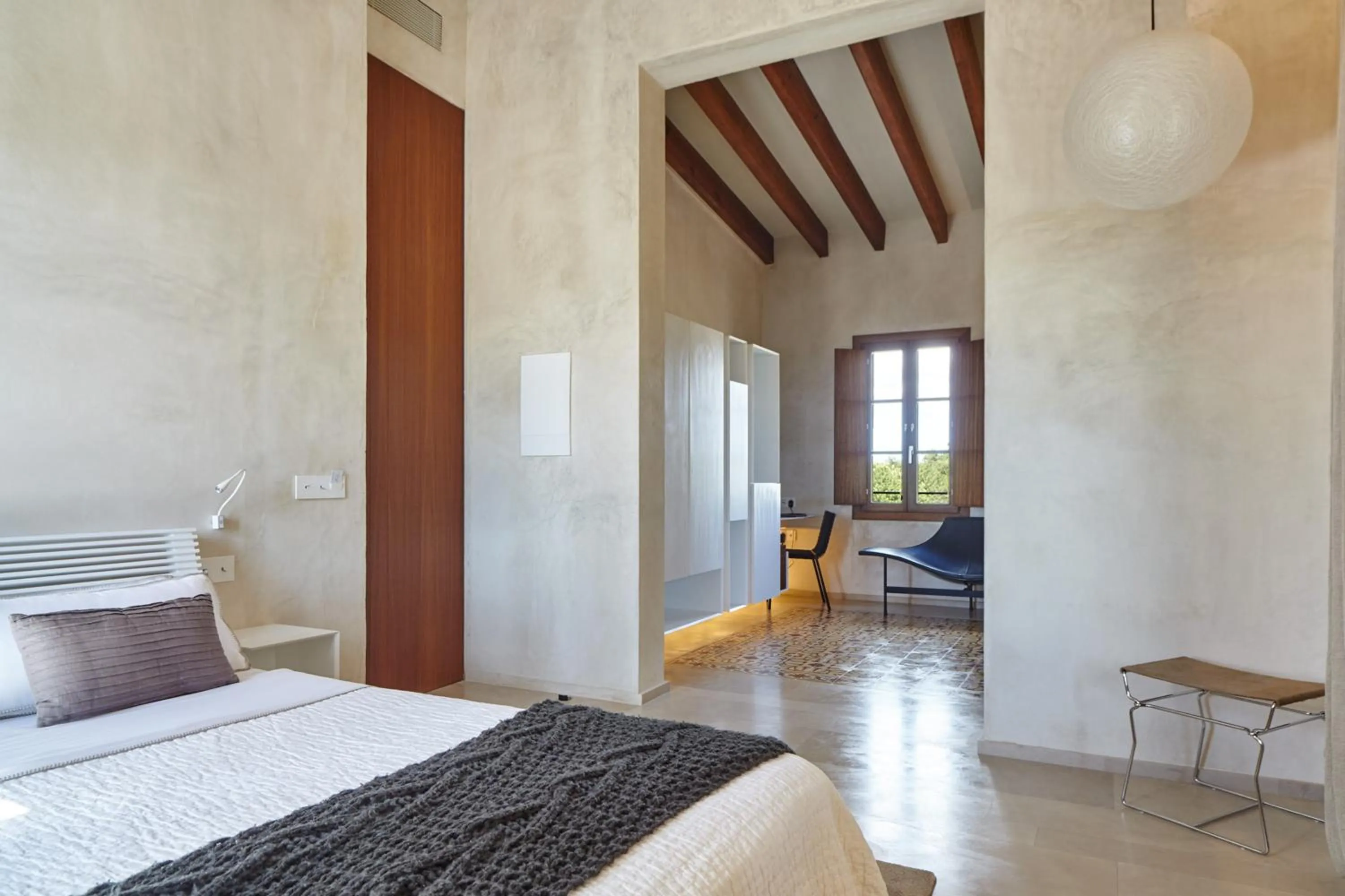 Seating area, Bed in Hotel Rural Xereca