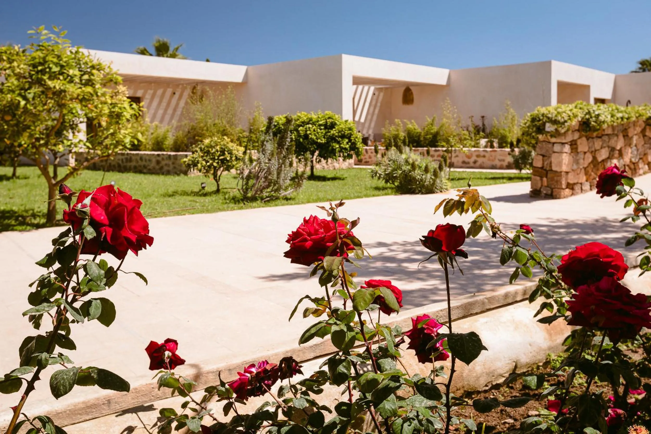 Garden in Hotel Rural Xereca