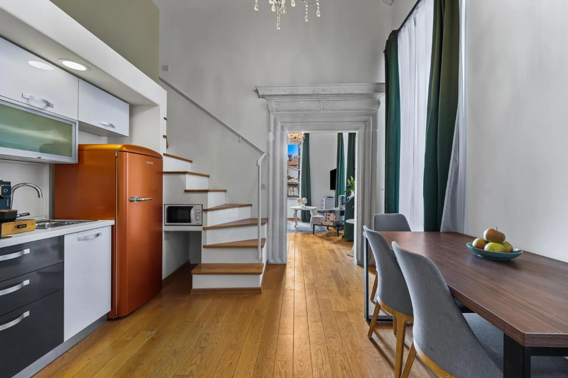 Dining area in Palmotta Palace