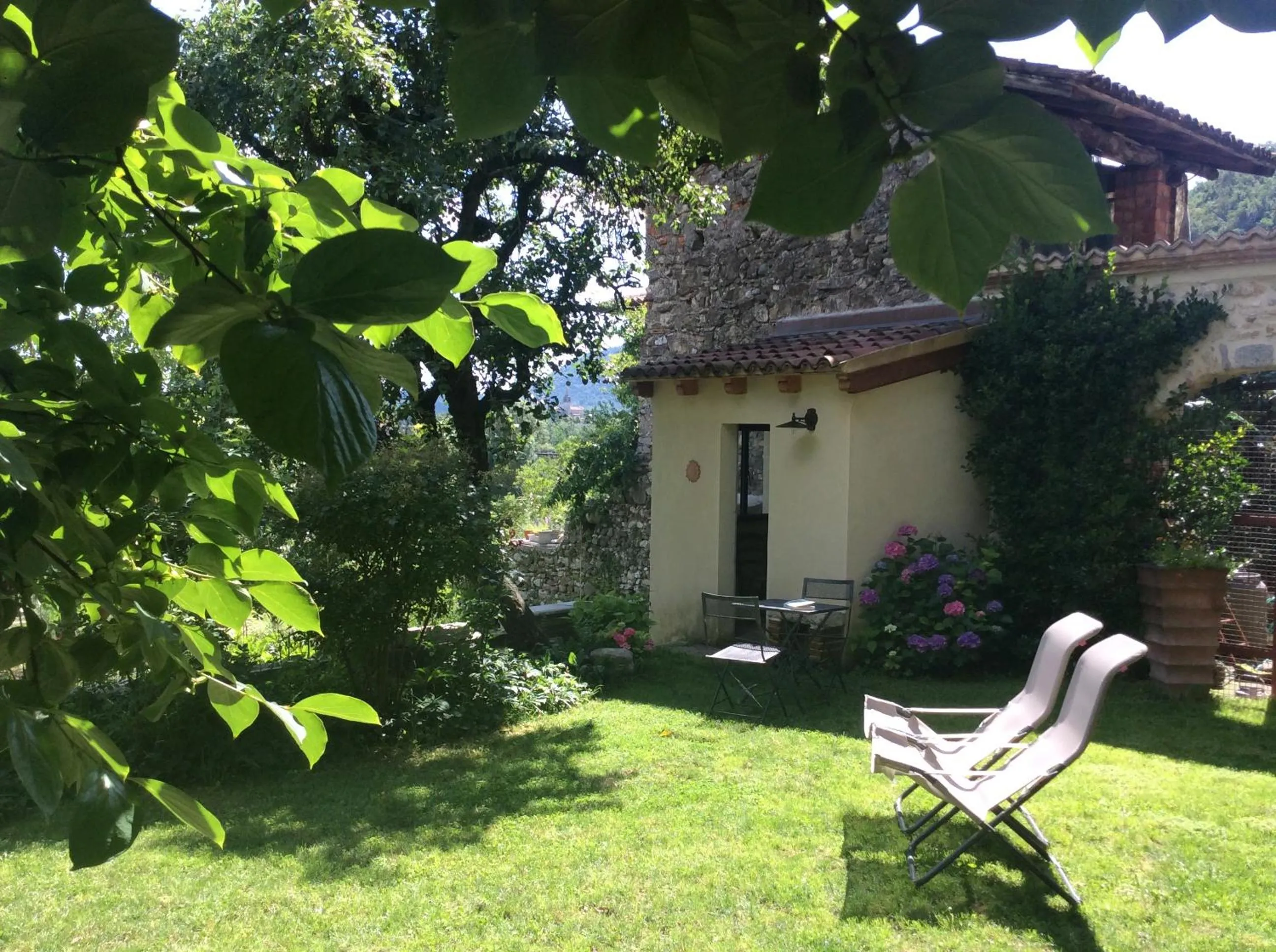 Garden in B&B Locus Amoenus