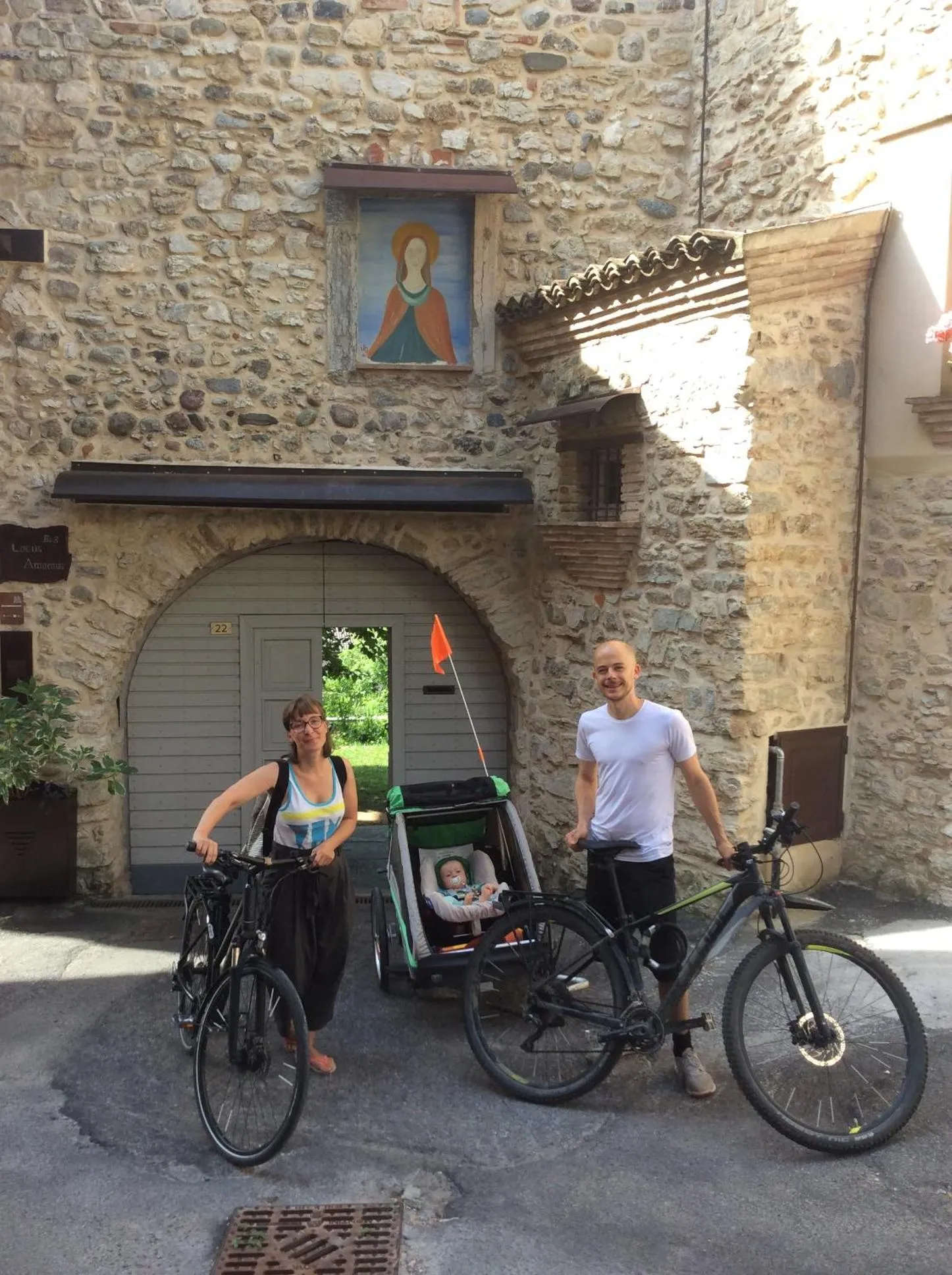 Facade/entrance in B&B Locus Amoenus