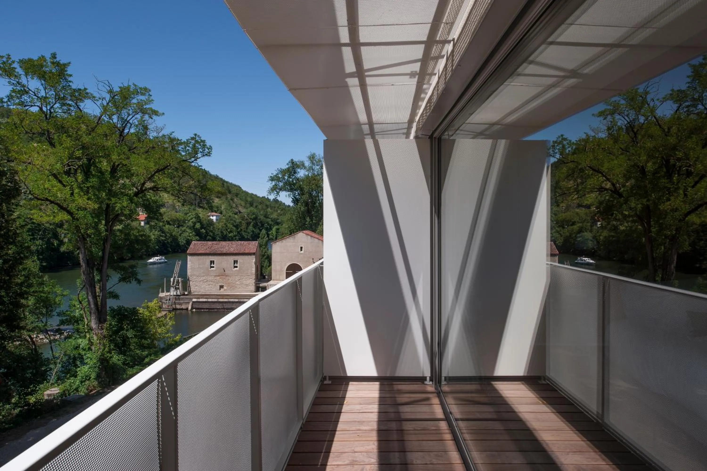 Balcony/Terrace in Best Western Plus Hotel Divona Cahors