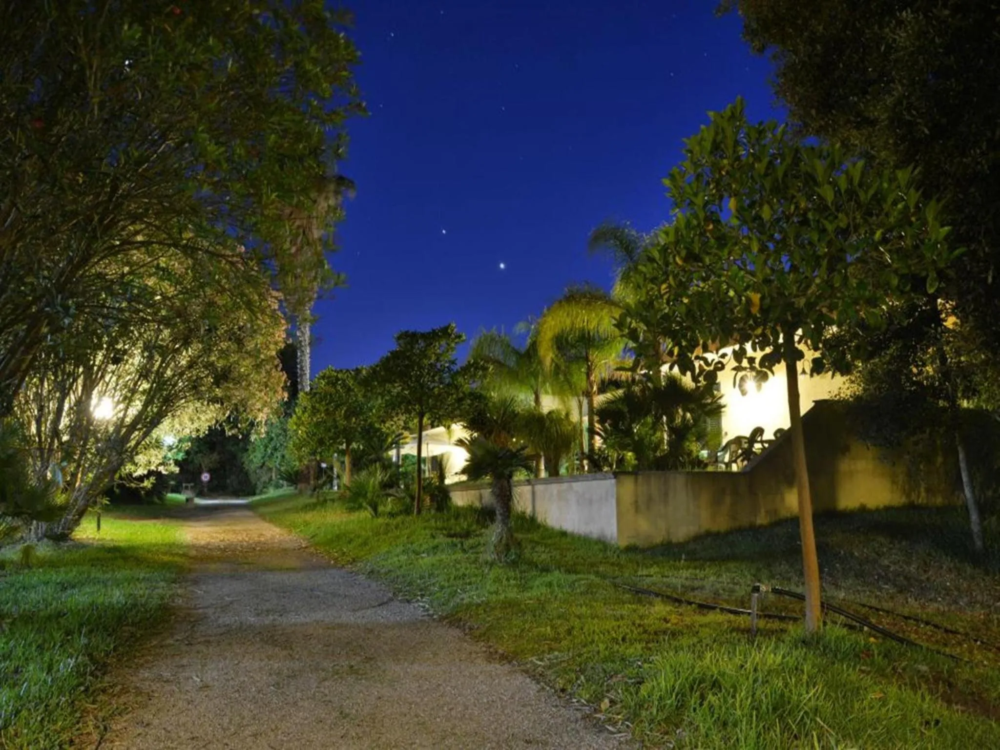 Garden view in Masseria Lama