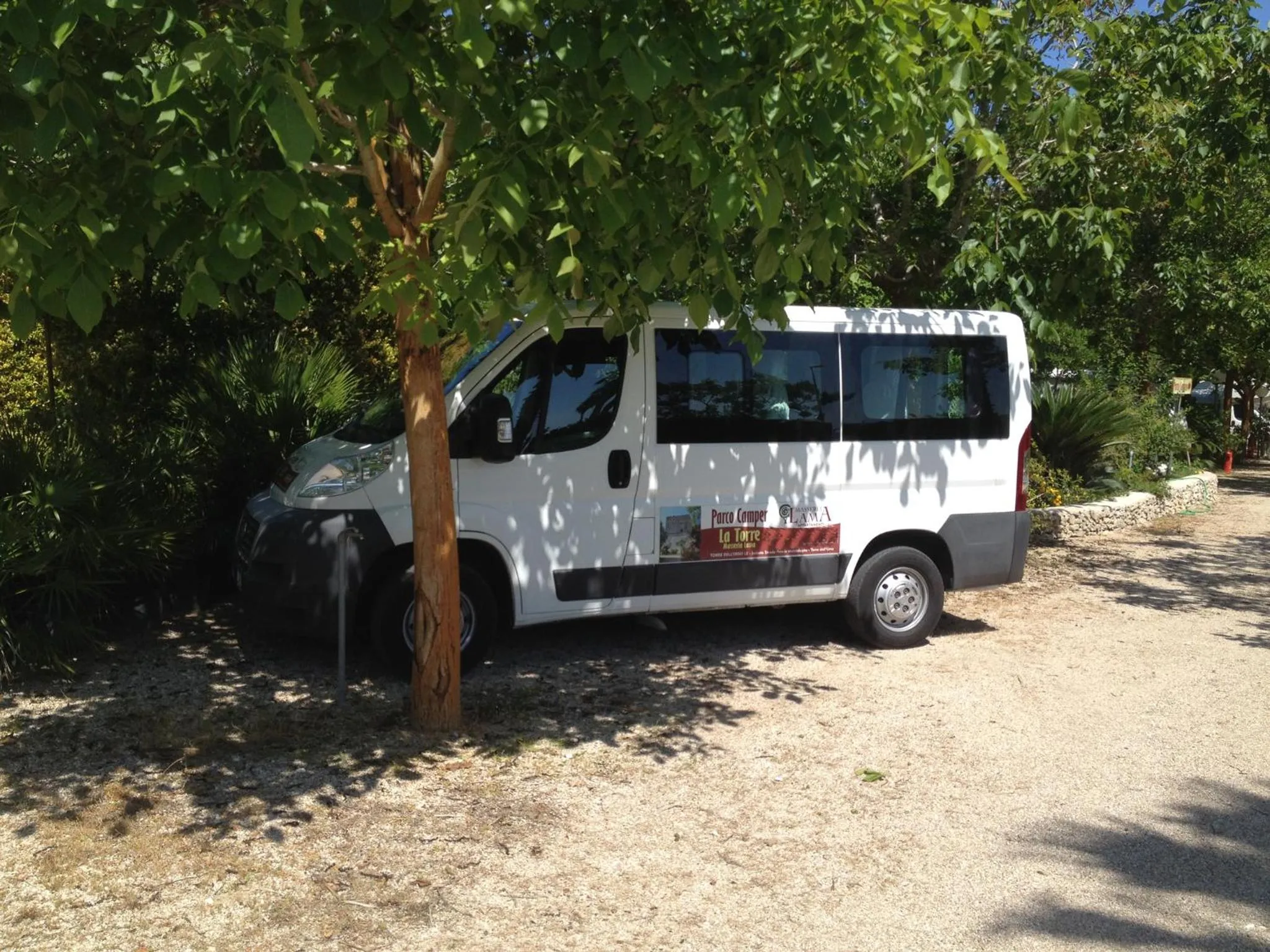 Area and facilities in Masseria Lama