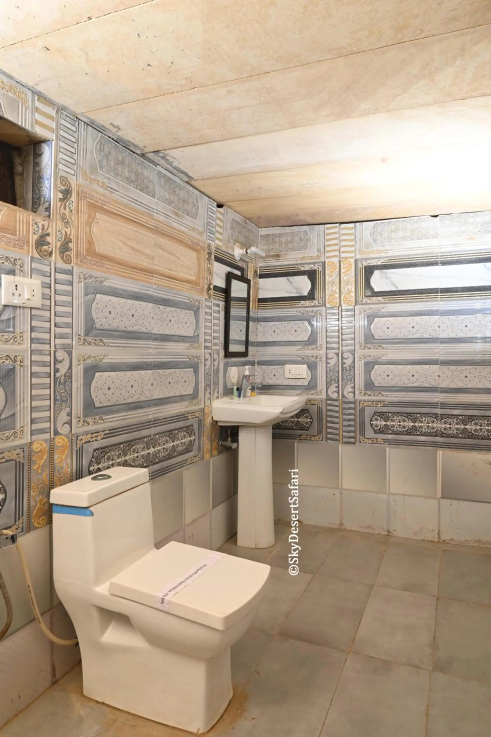 Bathroom in Sky Desert Safari