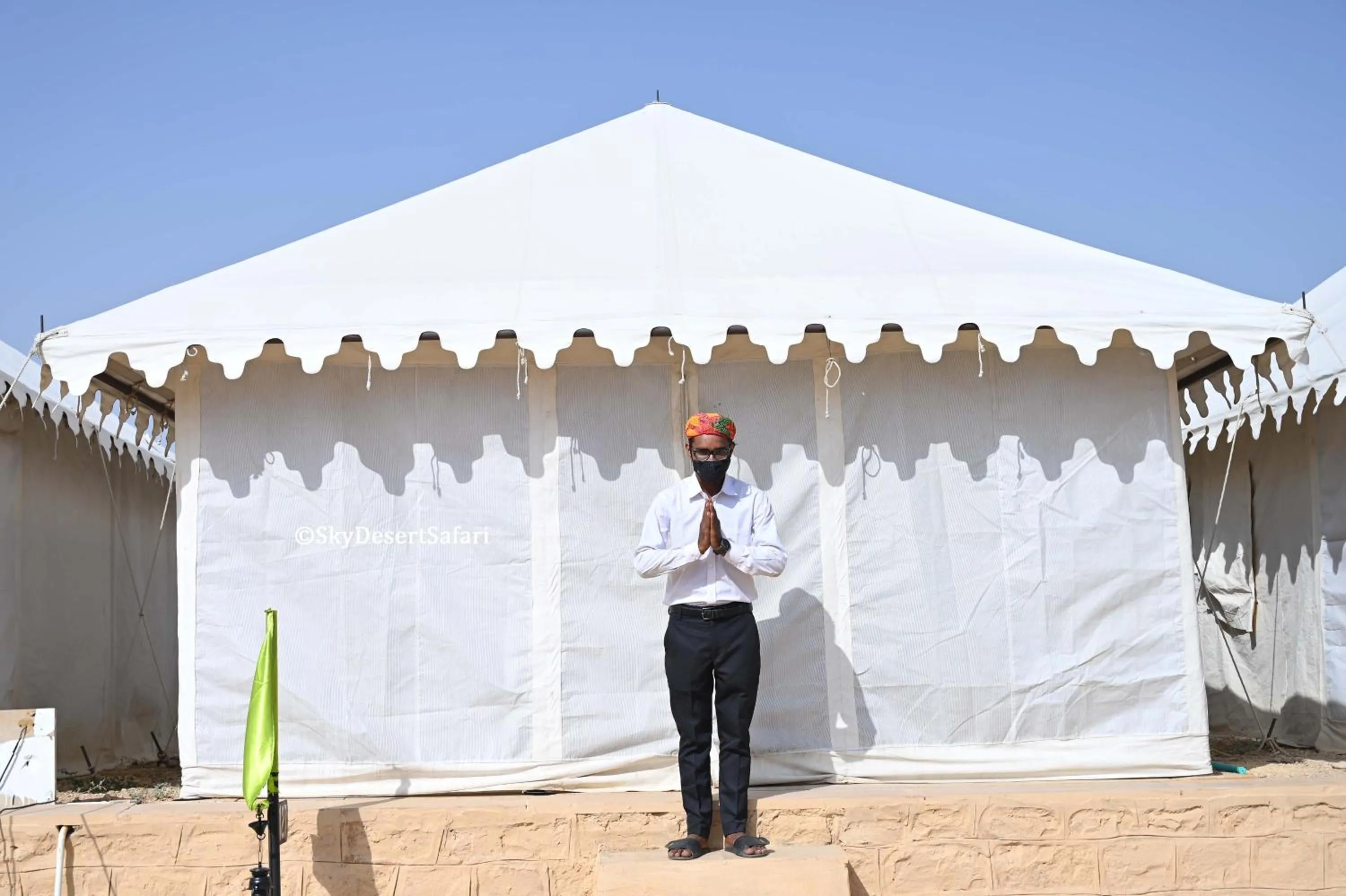 Property building in Sky Desert Safari