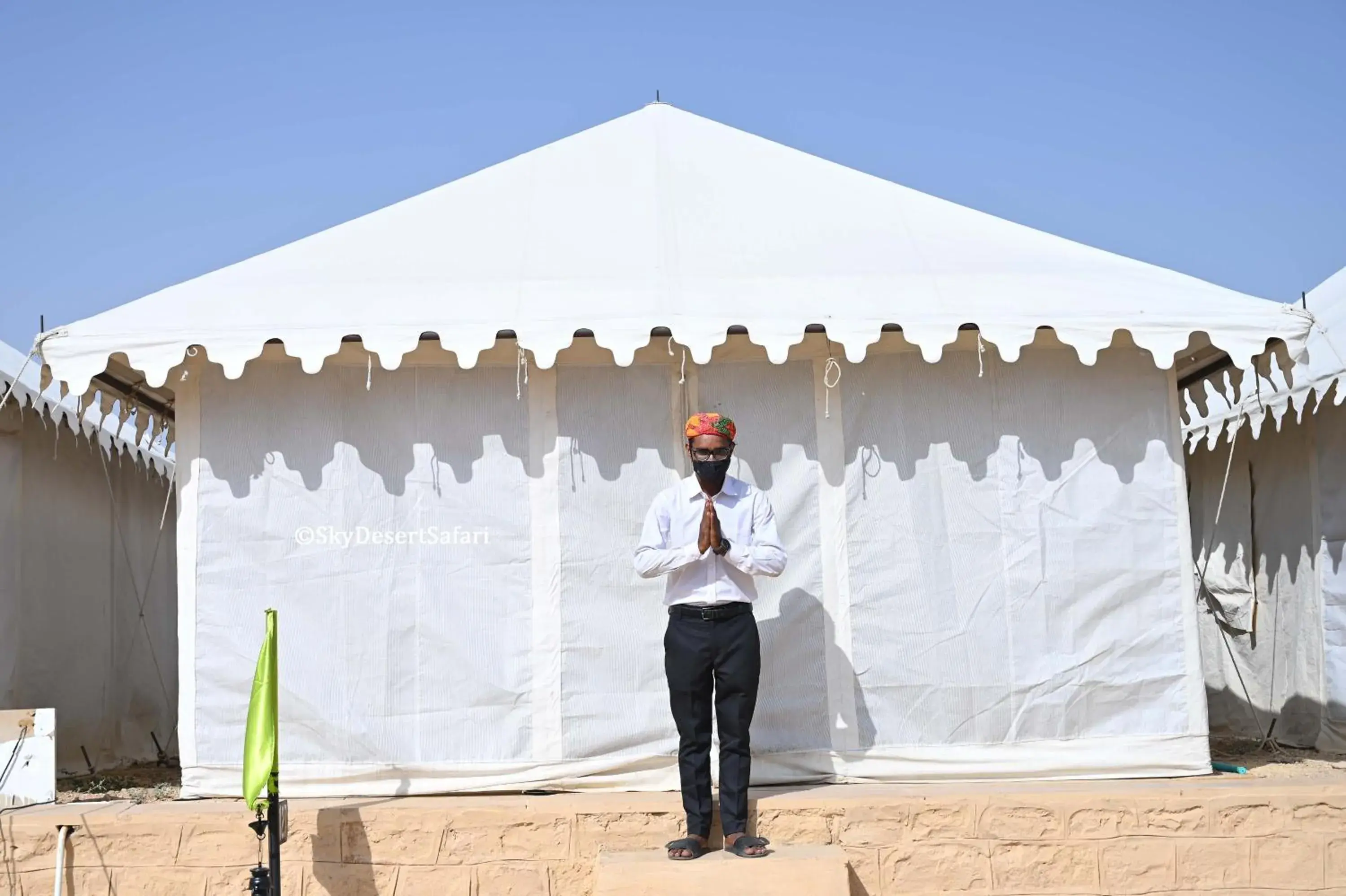 Luxury Tent - single occupancy in Sky Desert Safari Luxury Tent - single occupancy in Sky Desert Safari