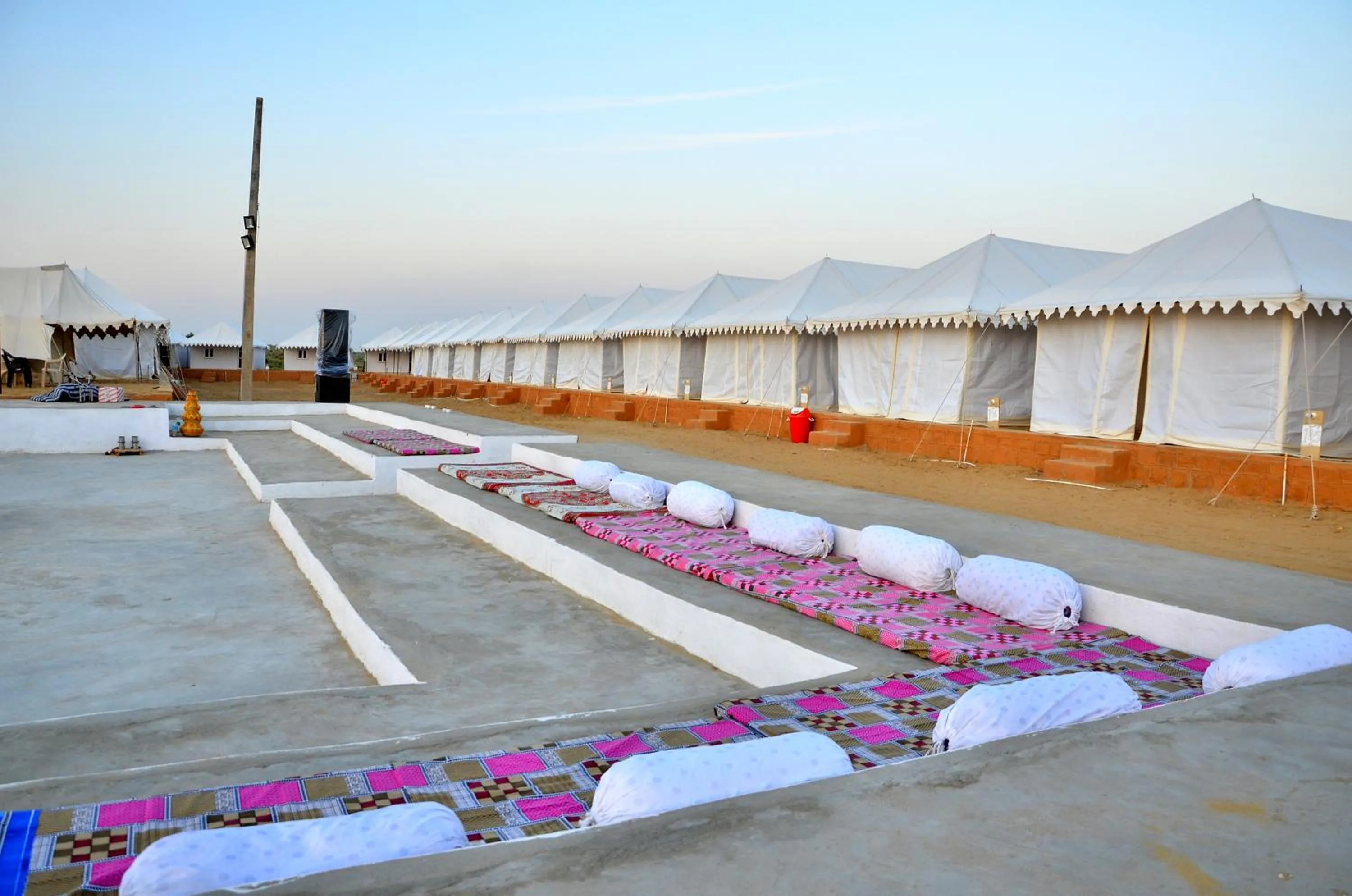 Facade/entrance in Sky Desert Safari