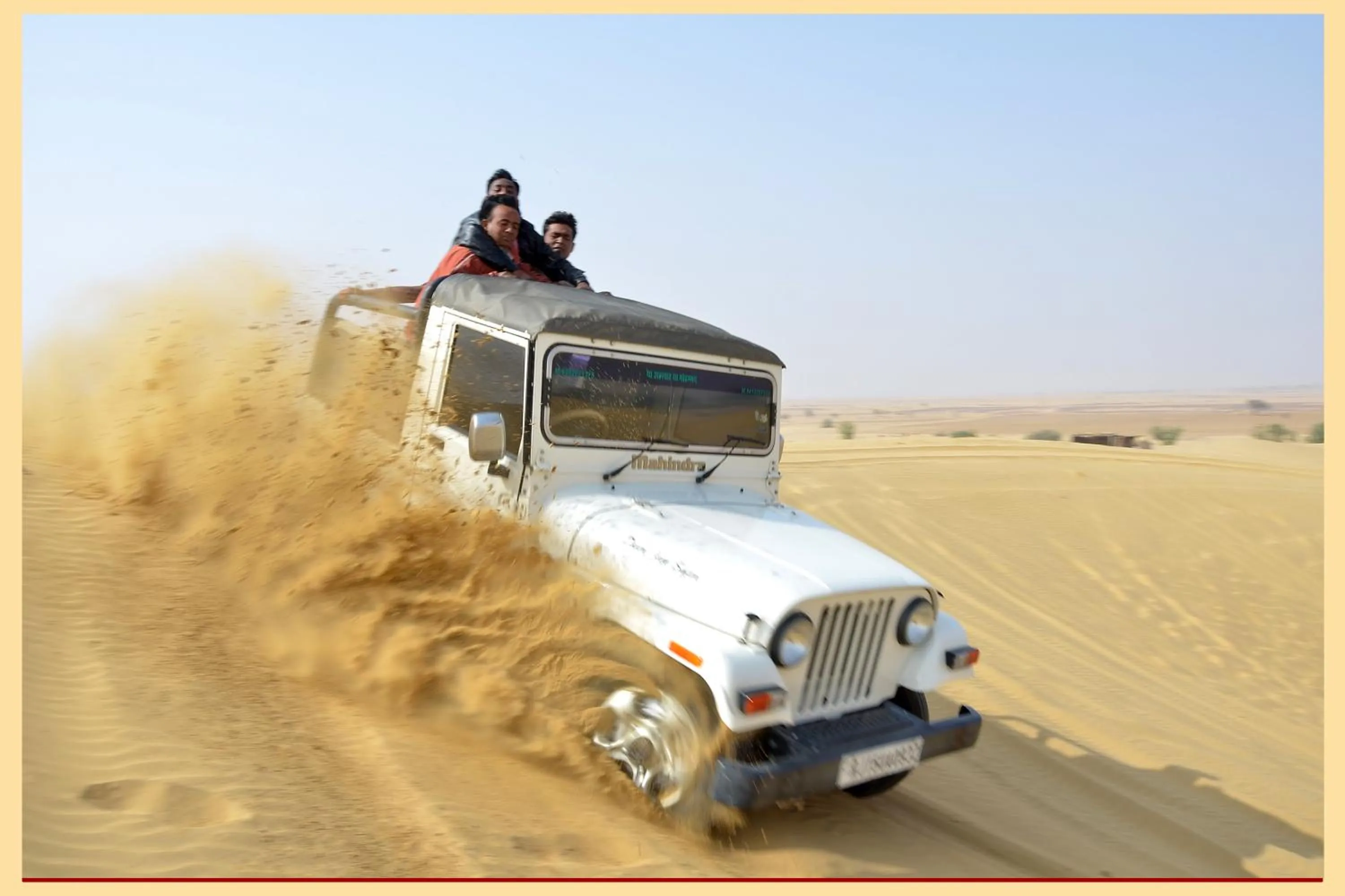 People in Sky Desert Safari