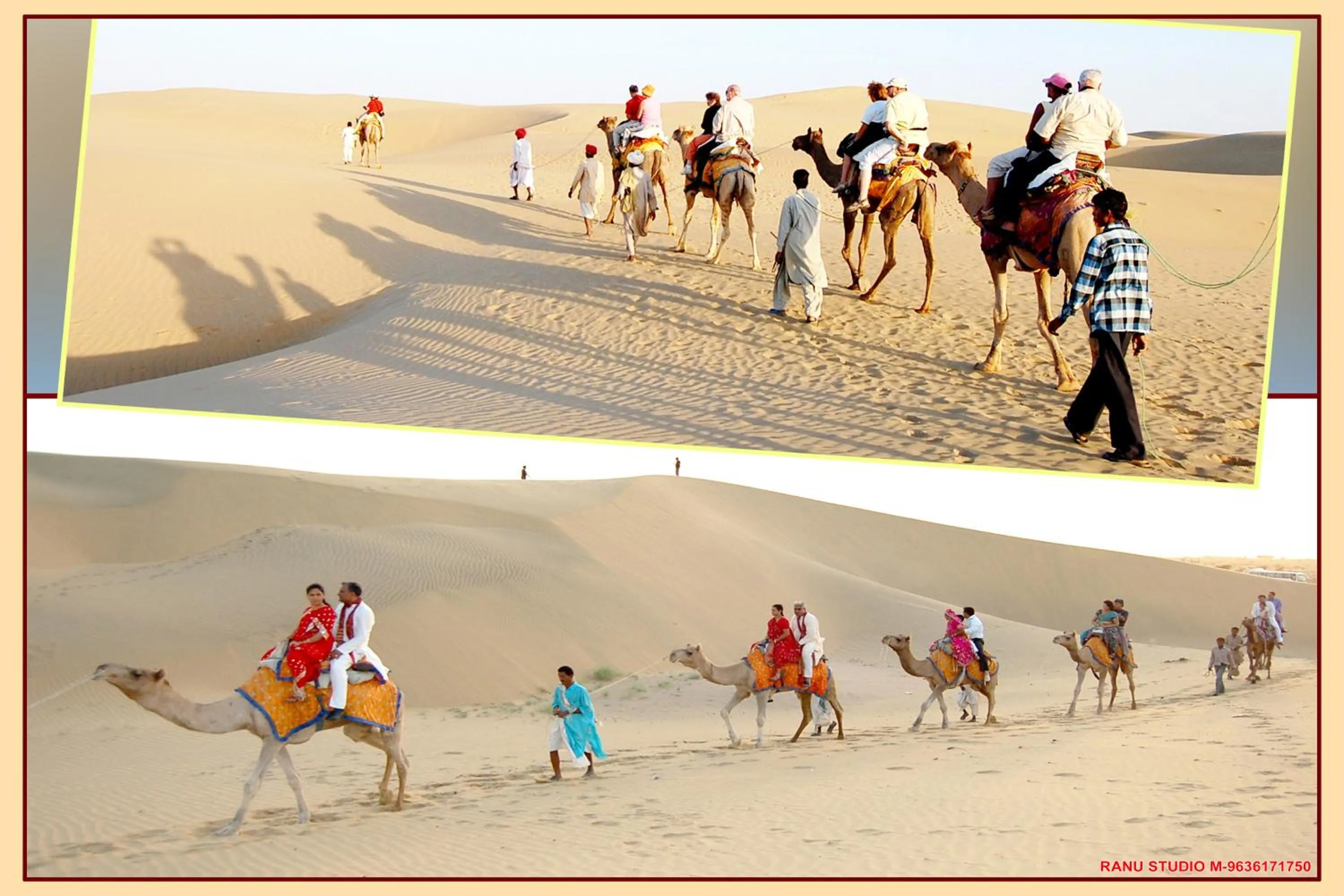 People in Sky Desert Safari