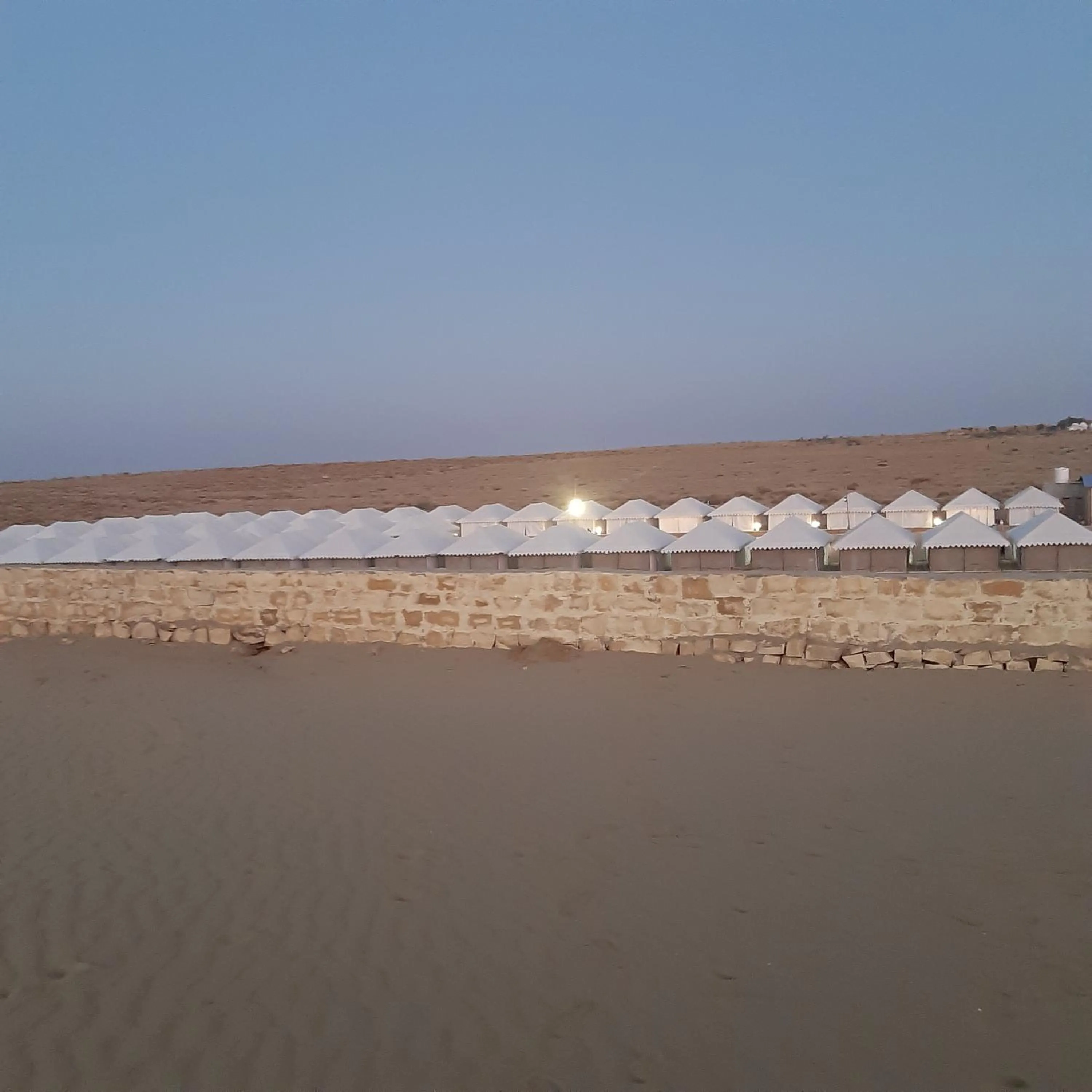 Facade/entrance in Sky Desert Safari