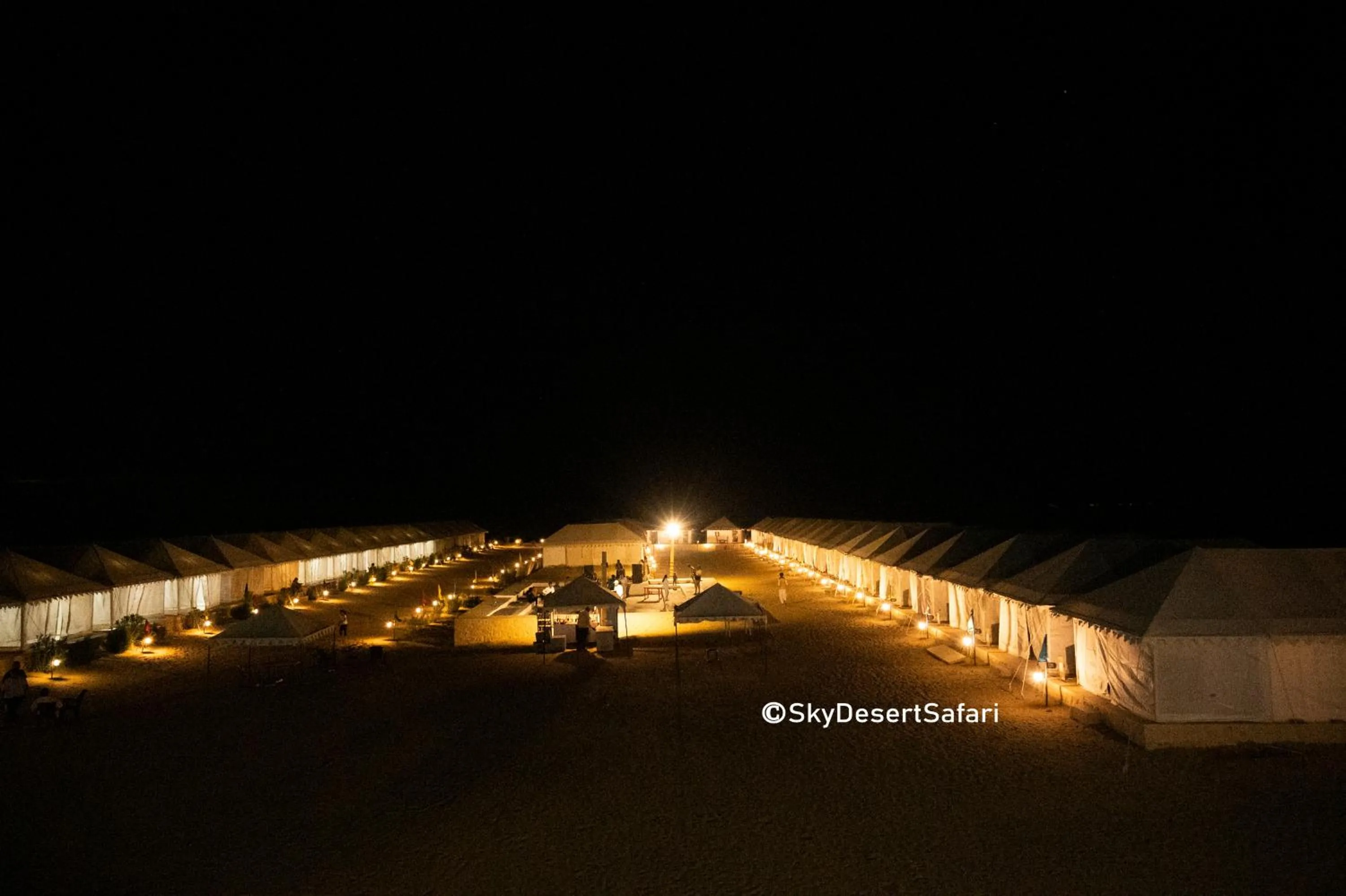 Property building in Sky Desert Safari