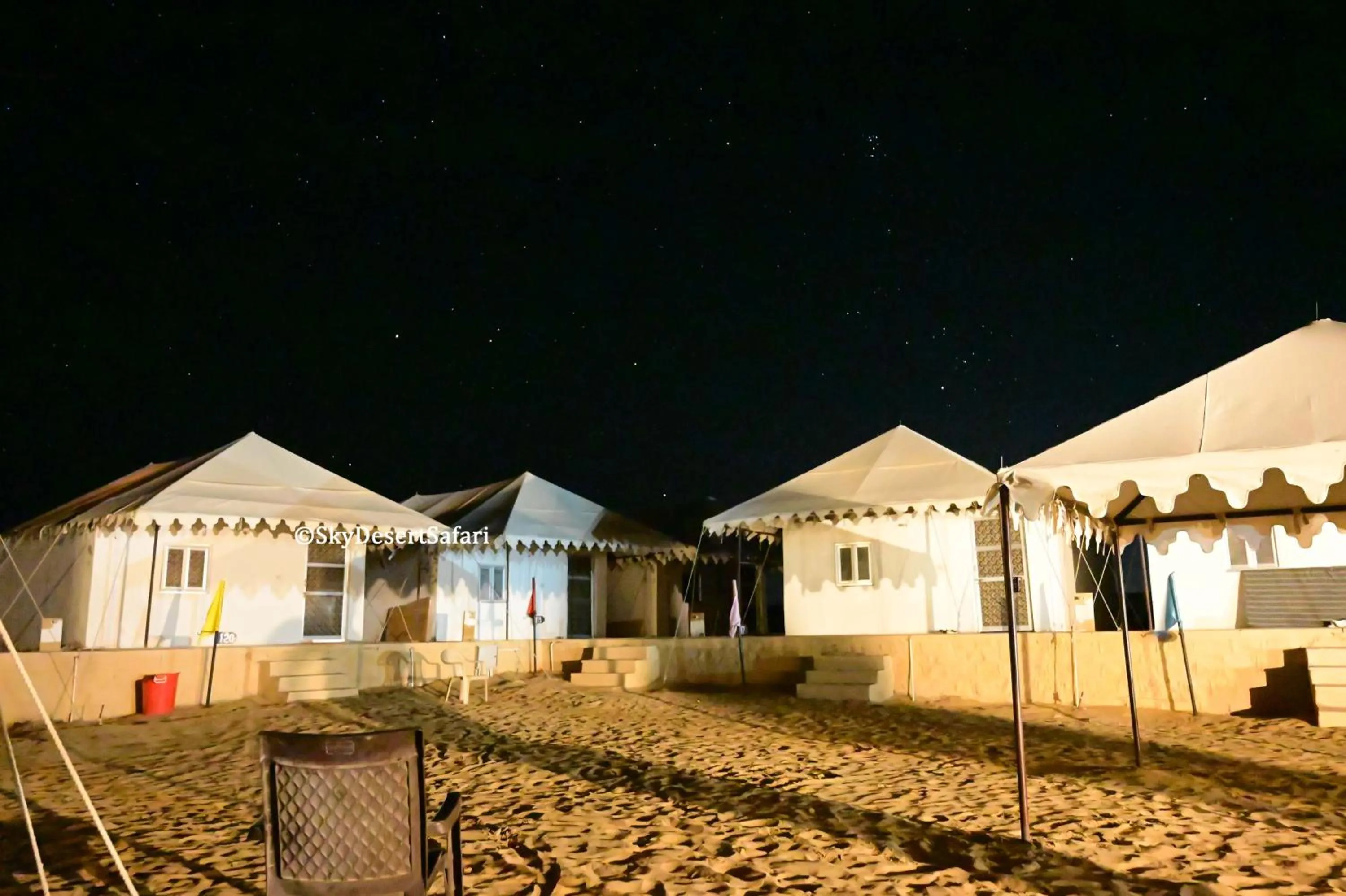 Property building in Sky Desert Safari