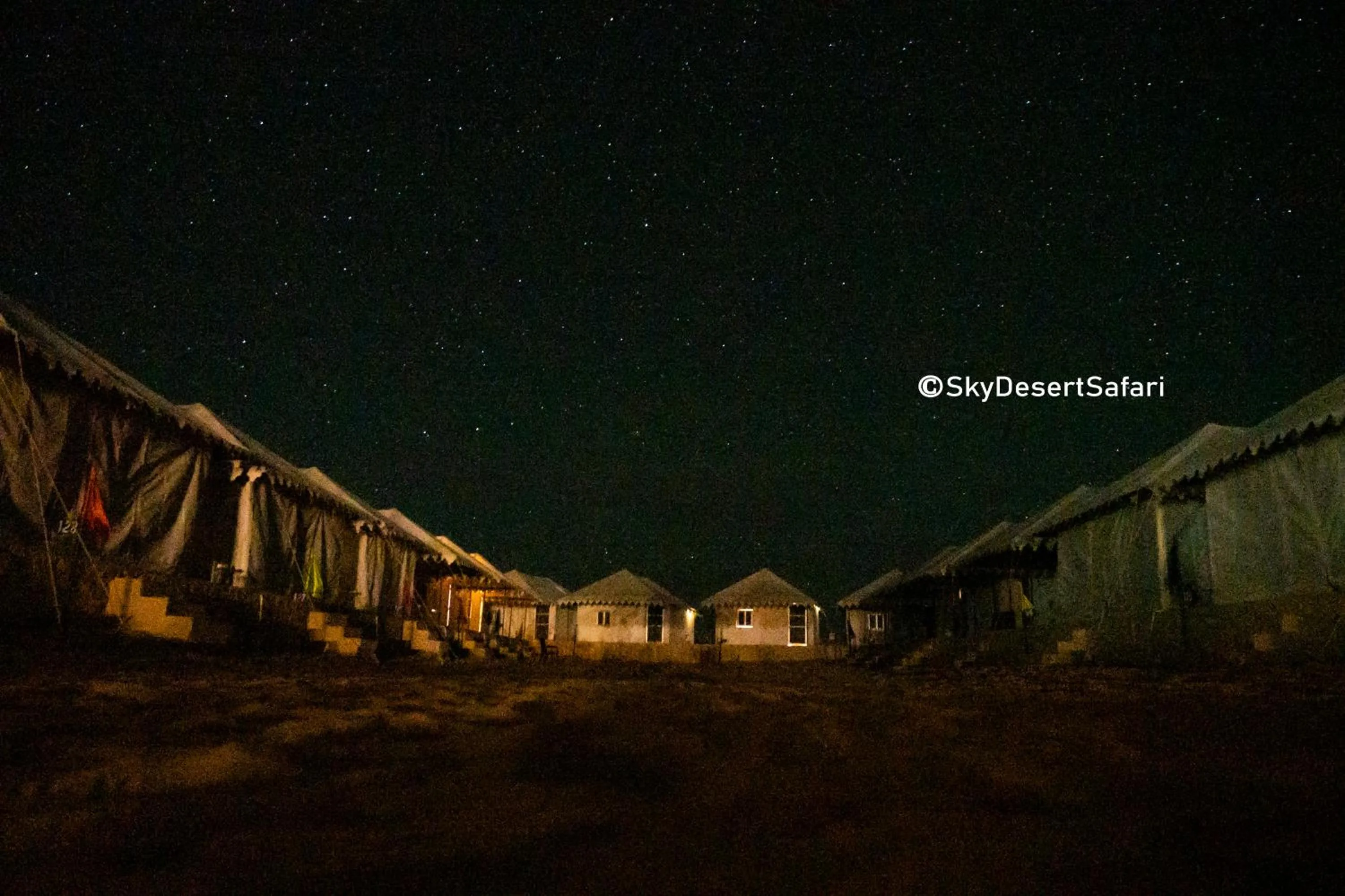 Property building in Sky Desert Safari