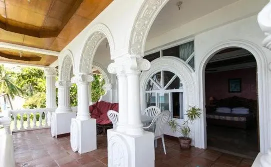 Patio in Blue Crystal Beach Resort